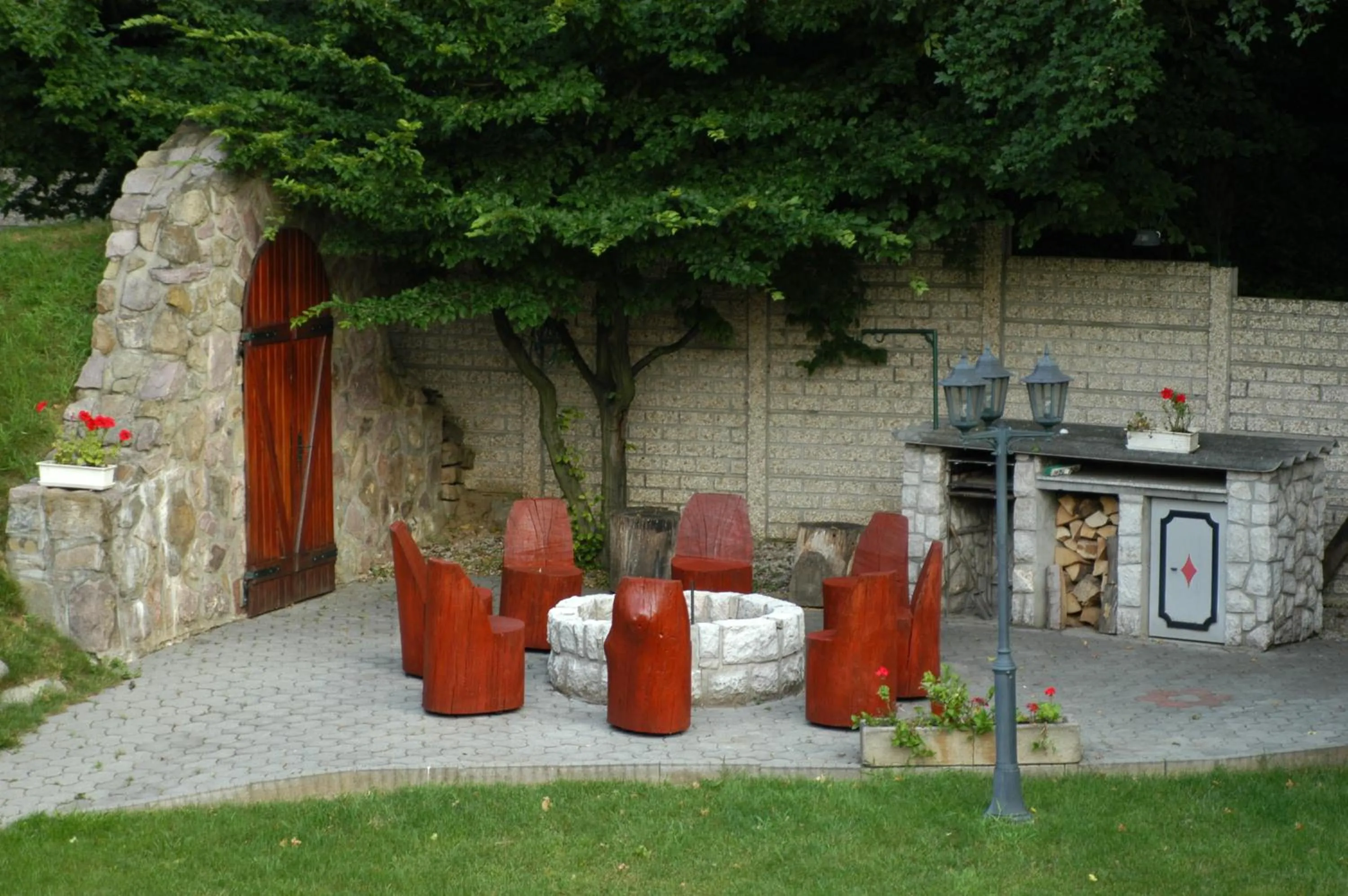 BBQ facilities in A Mecsek Gyöngye Apartmanhaz