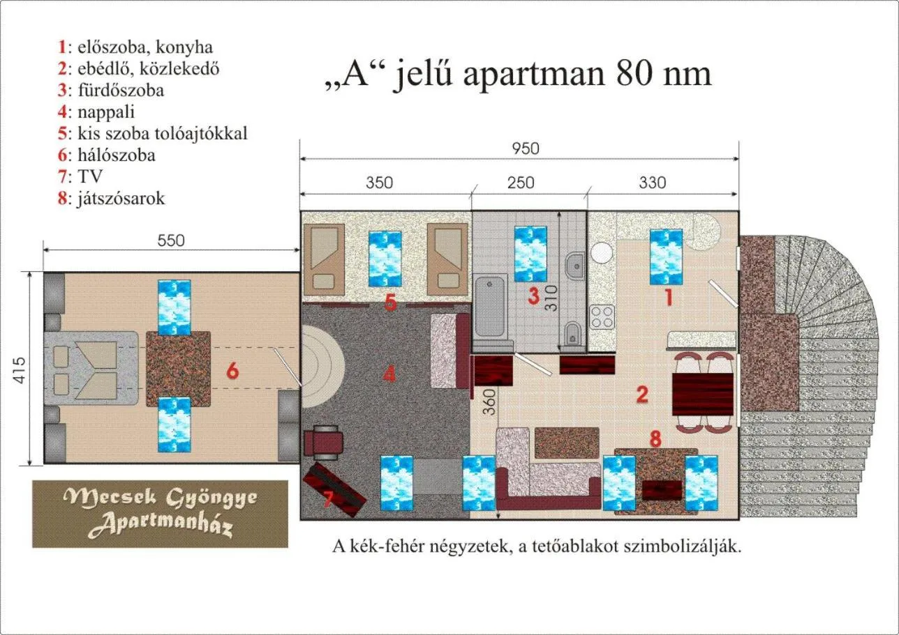 Property building in A Mecsek Gyöngye Apartmanhaz