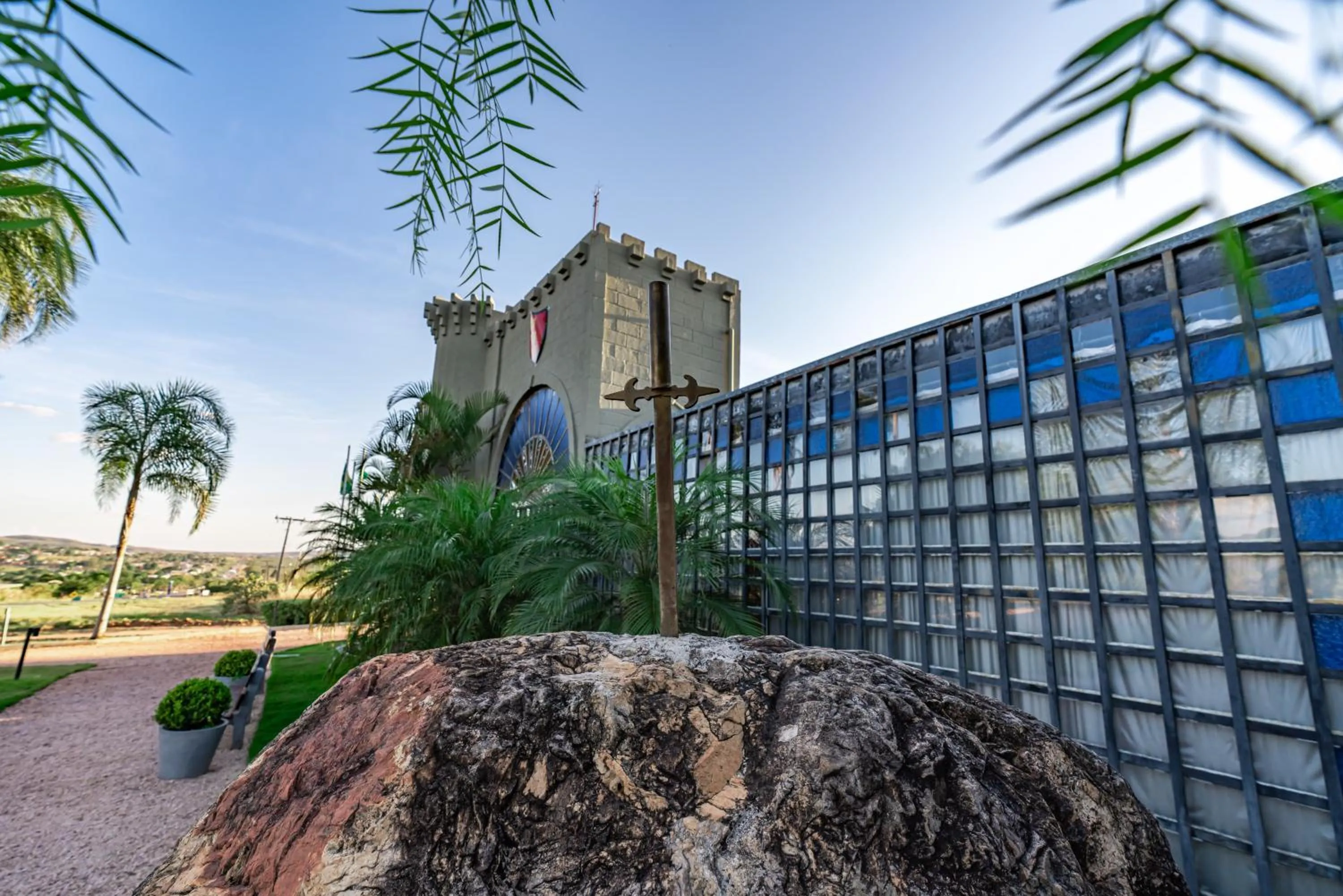Garden in Pousada Camelot Inn
