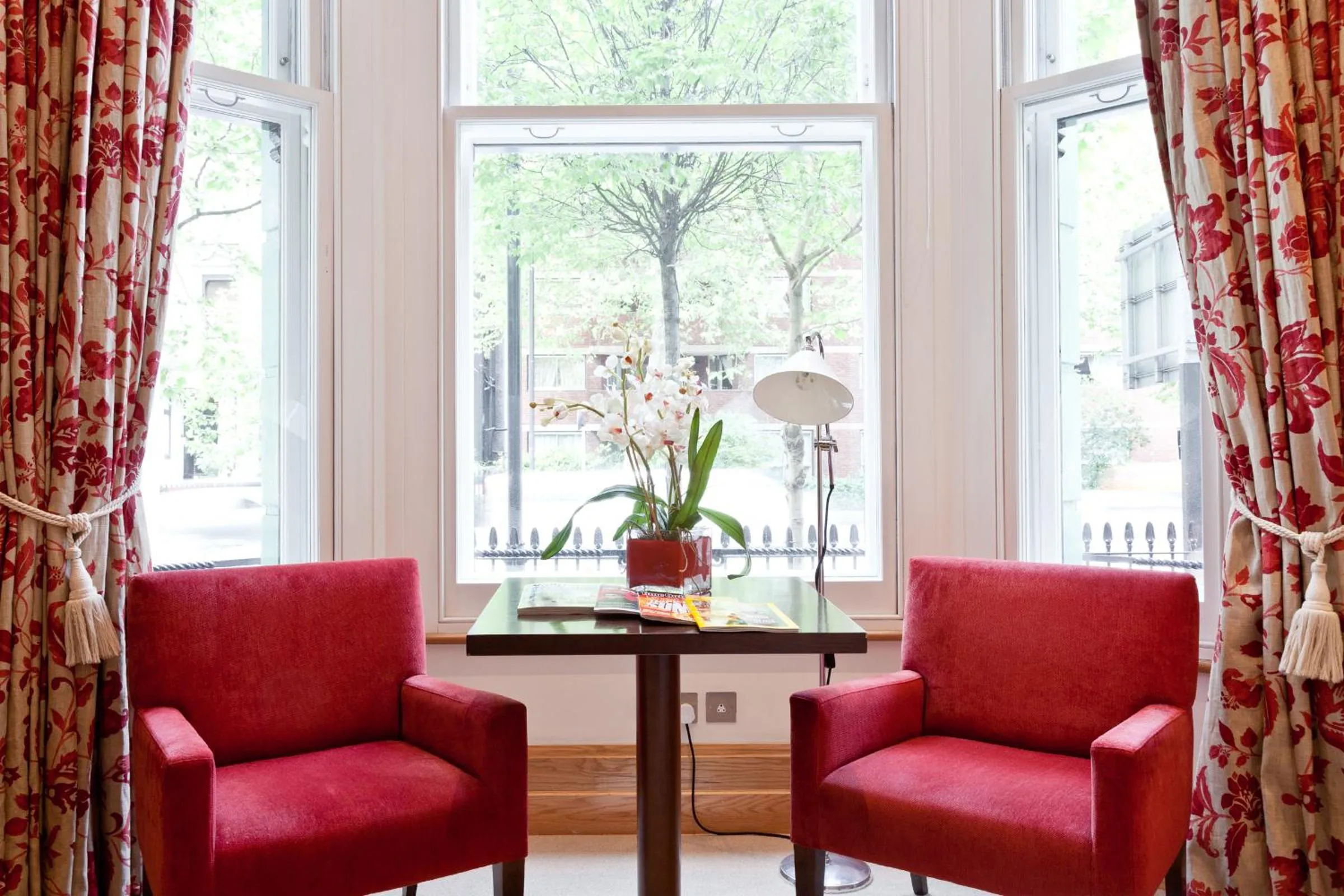 Seating area in The Rockwell