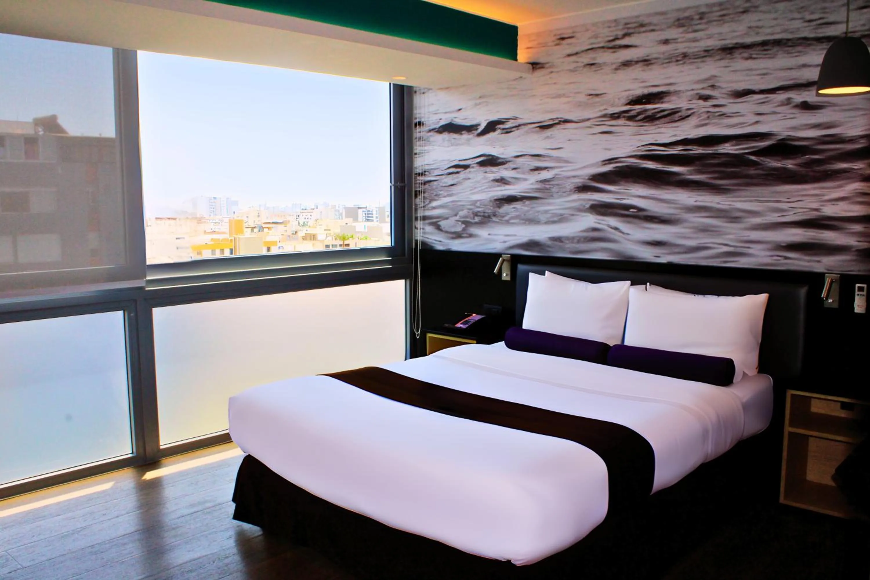 Garden view, Bed in Palmetto Hotel Business San Borja