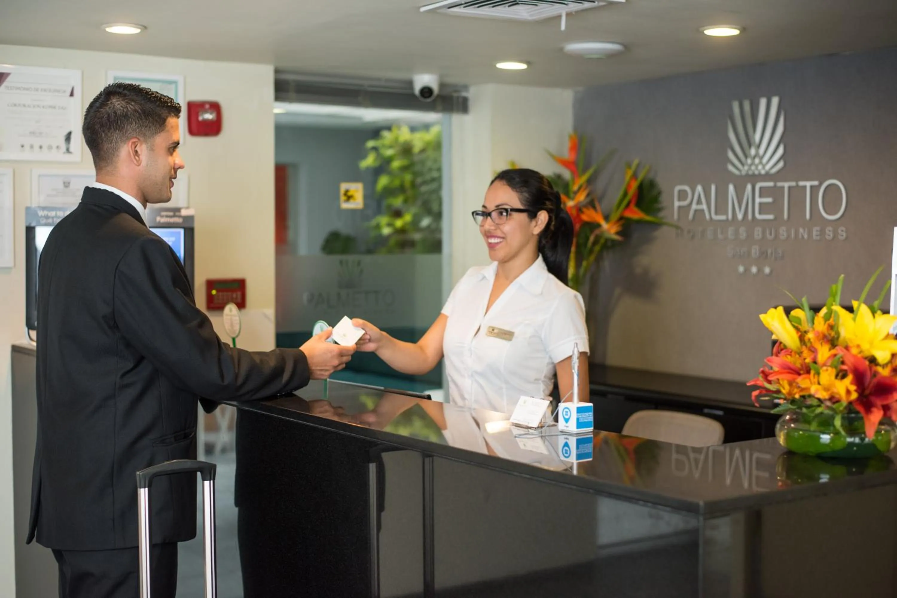 Staff in Palmetto Hotel Business San Borja