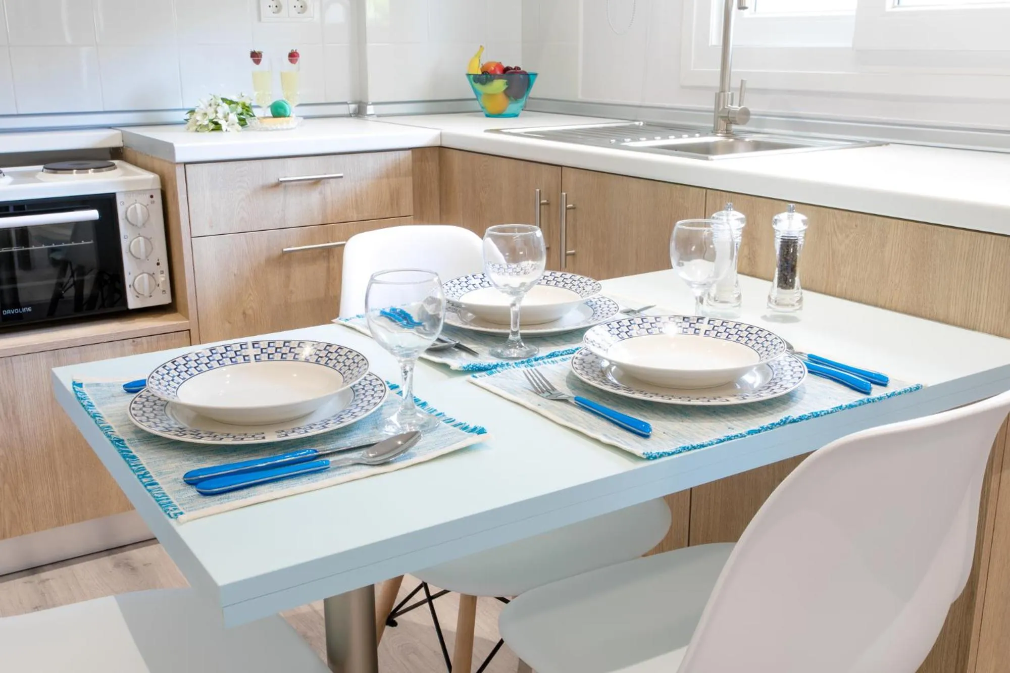 Kitchen or kitchenette in Akalli Studios