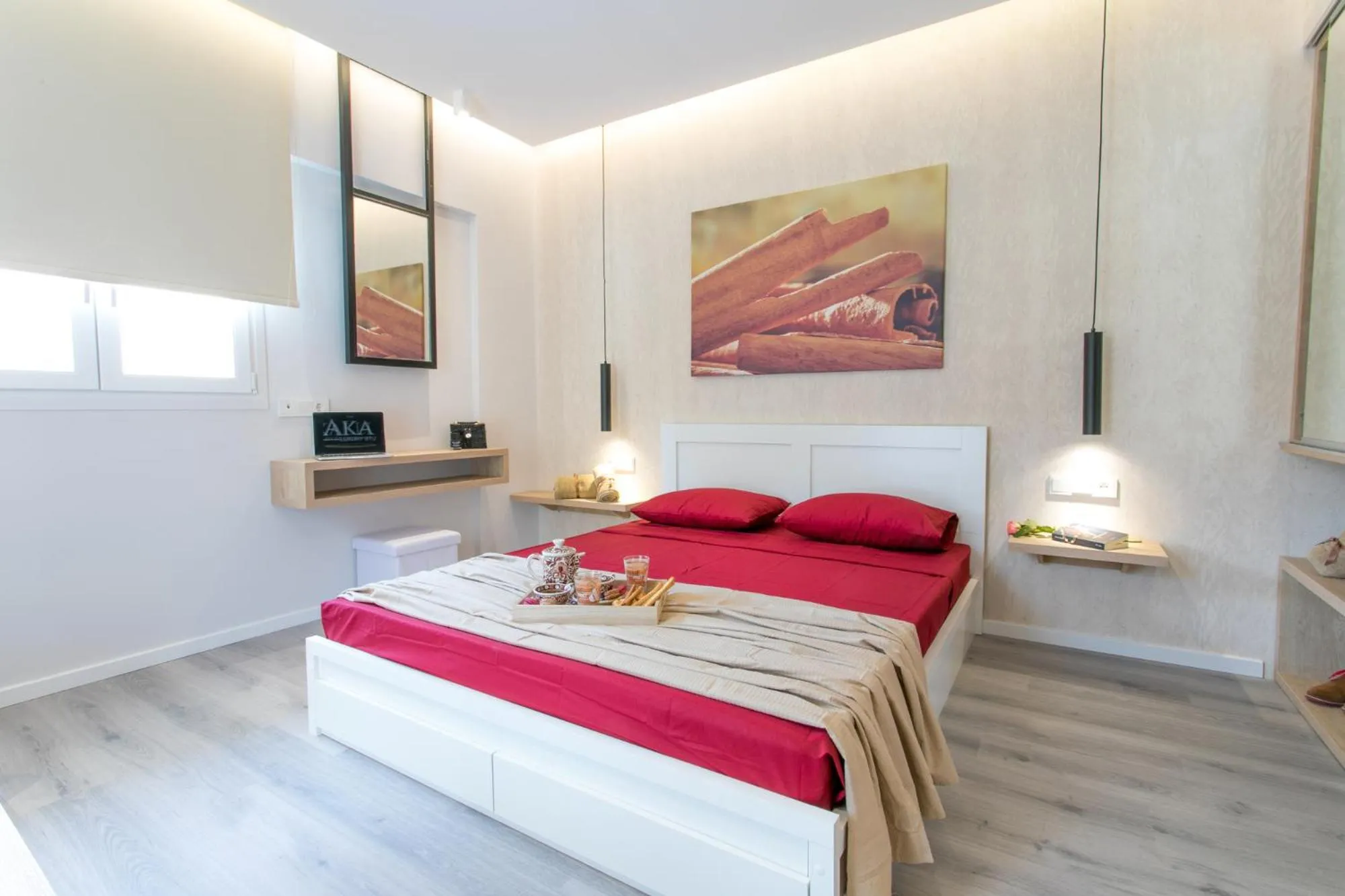 Decorative detail, Bed in Akalli Studios