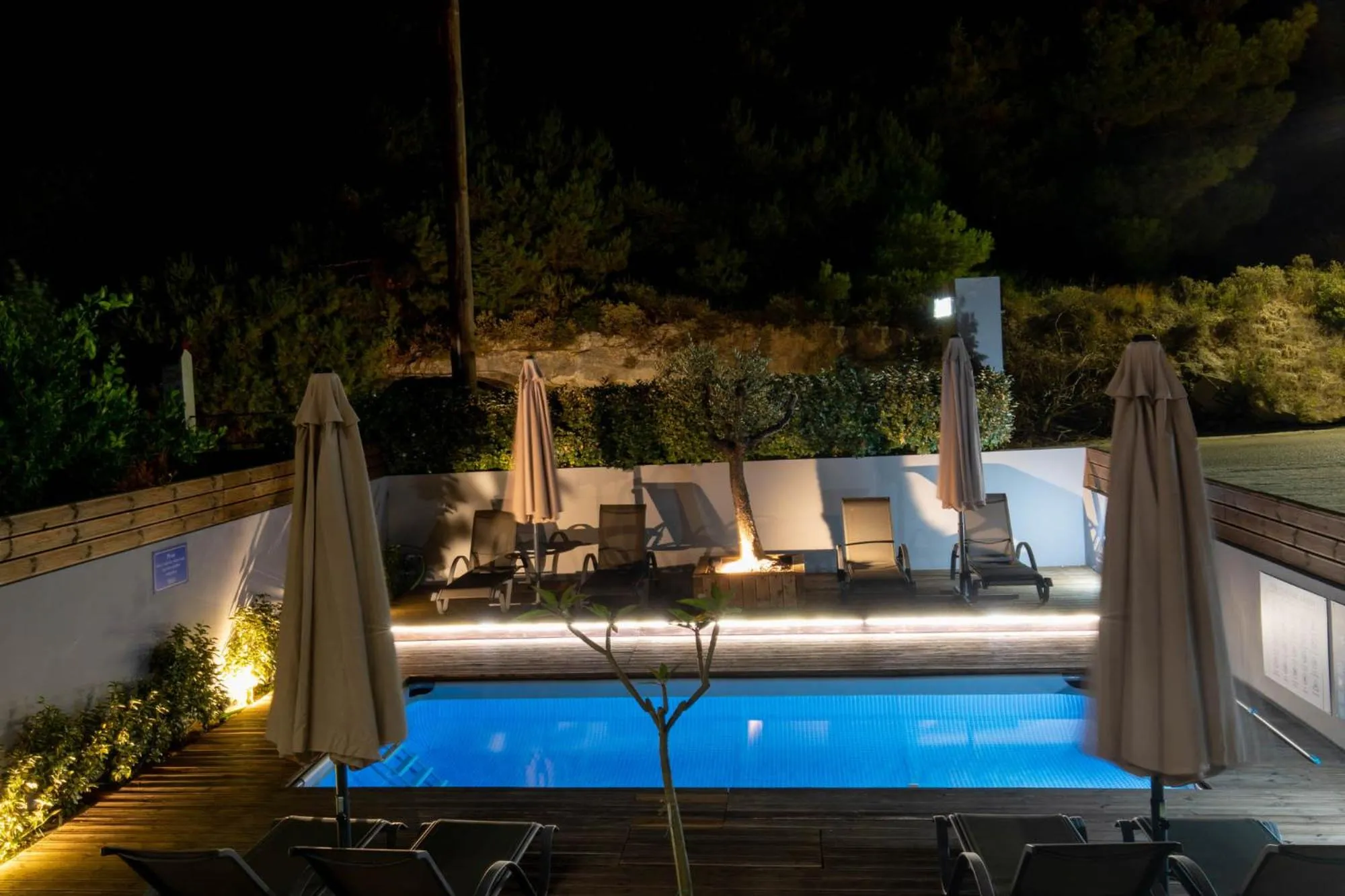 Pool view in Akalli Studios