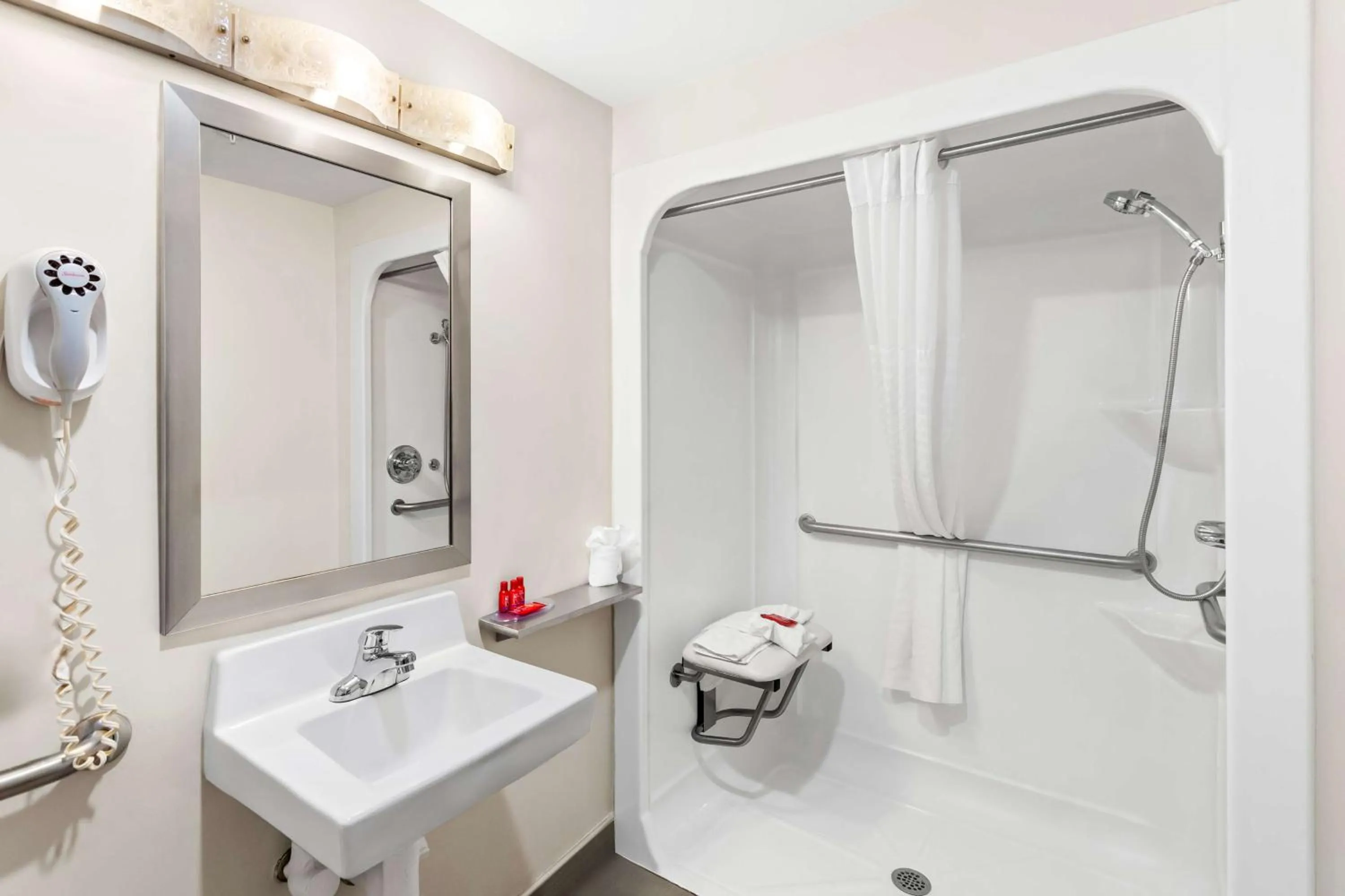 Bathroom in SureStay by Best Western Grayson