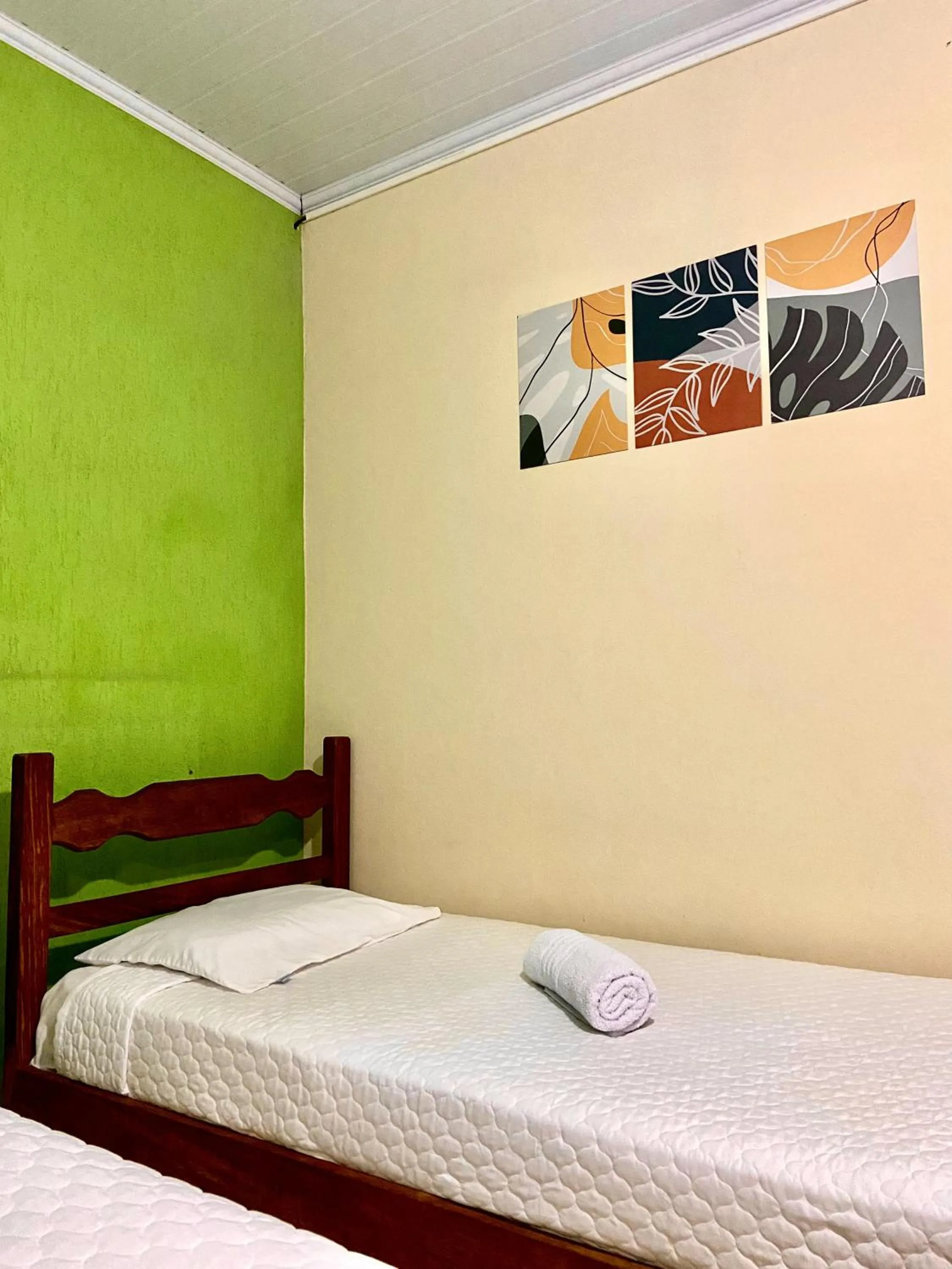 Bed in Pousada Litoral Paraty