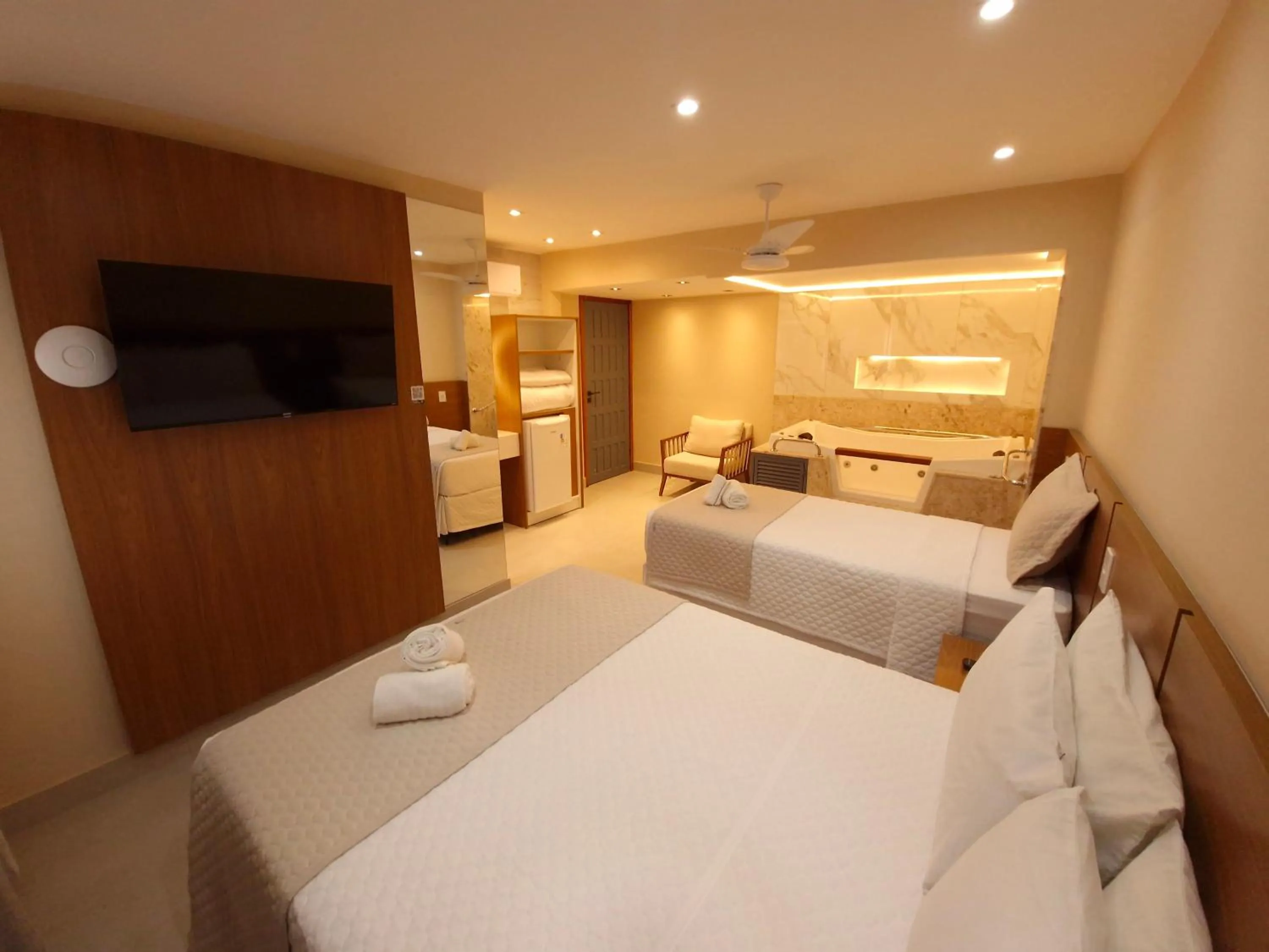 Bed in Pousada Litoral Paraty