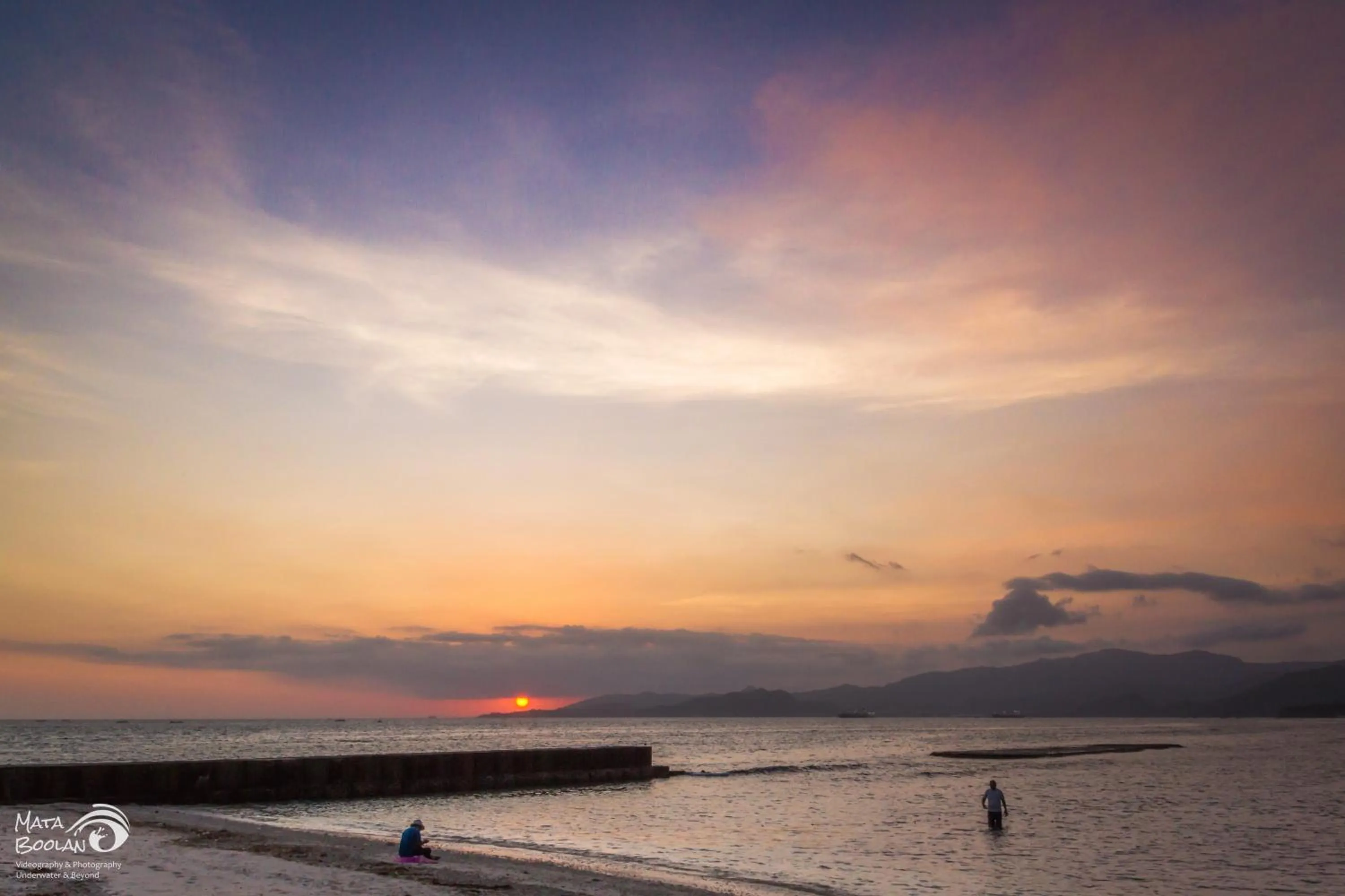 Sunset in Rama Shinta Hotel Candidasa