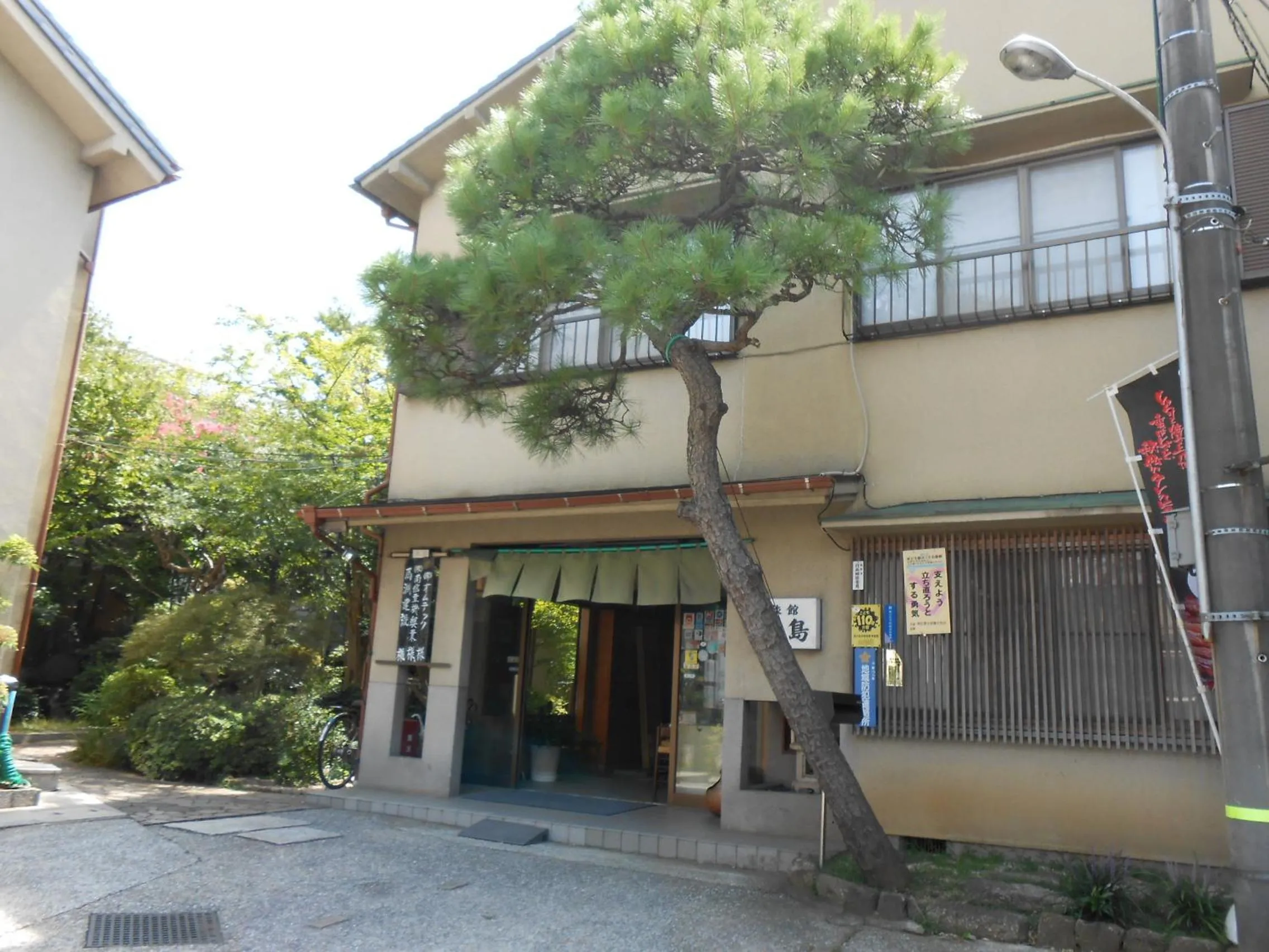 Facade/entrance in Ryokan Matsushima
