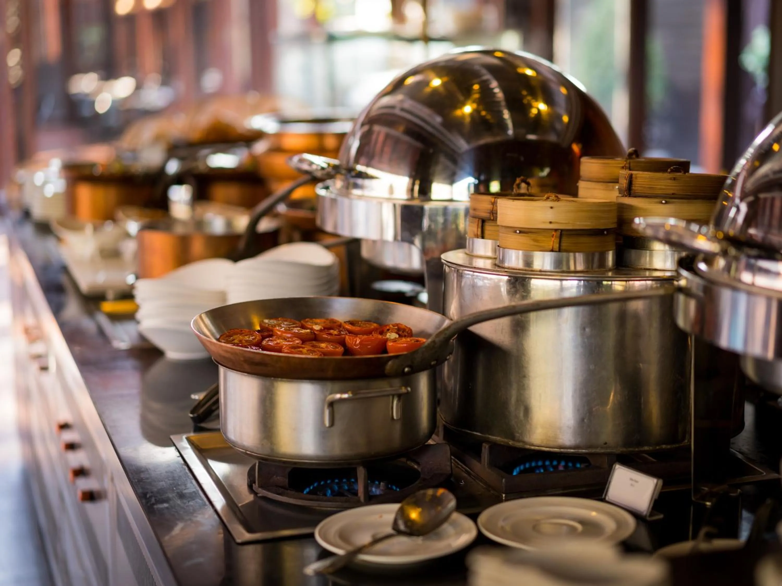 Breakfast in 137 Pillars House