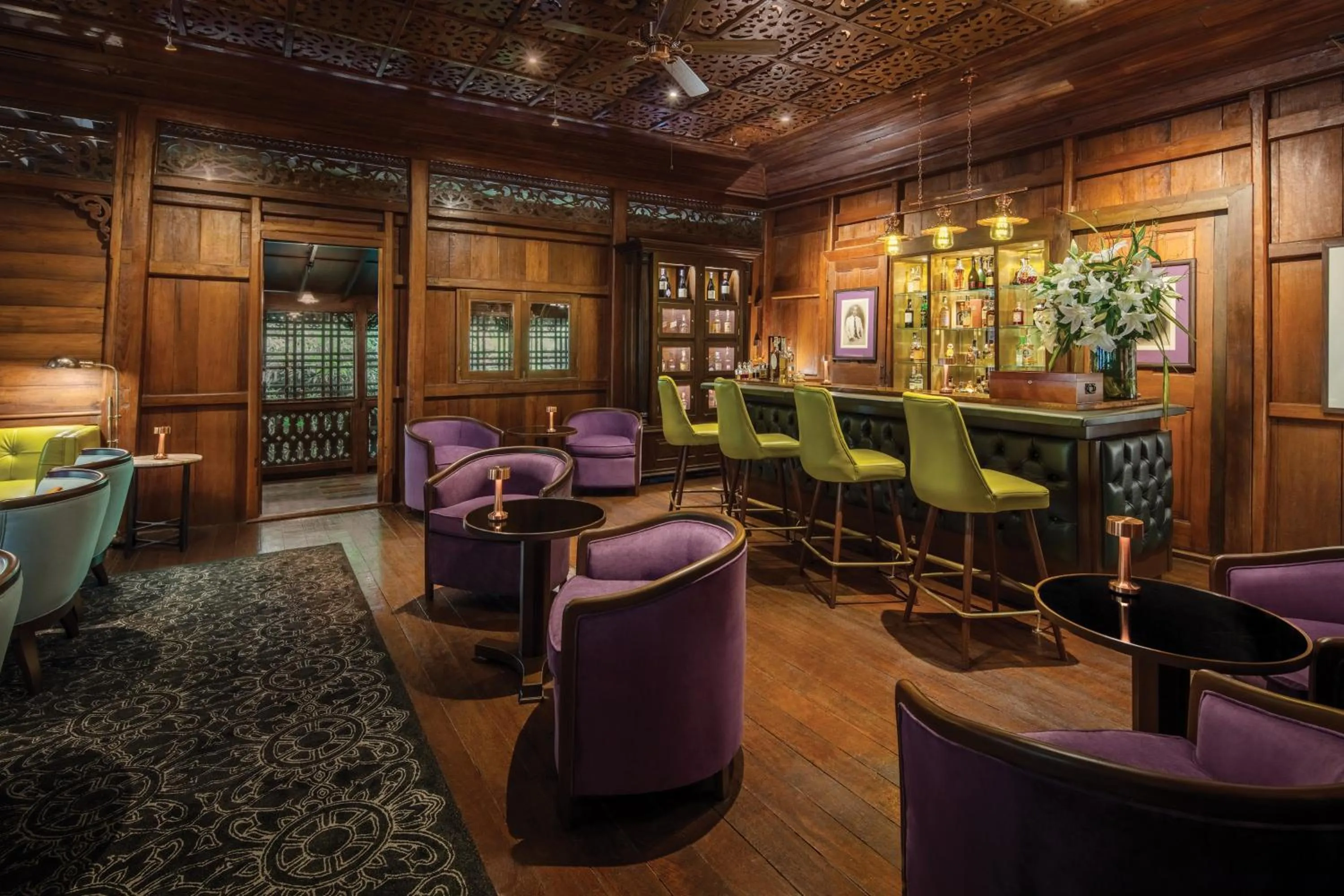 Lounge or bar in 137 Pillars House