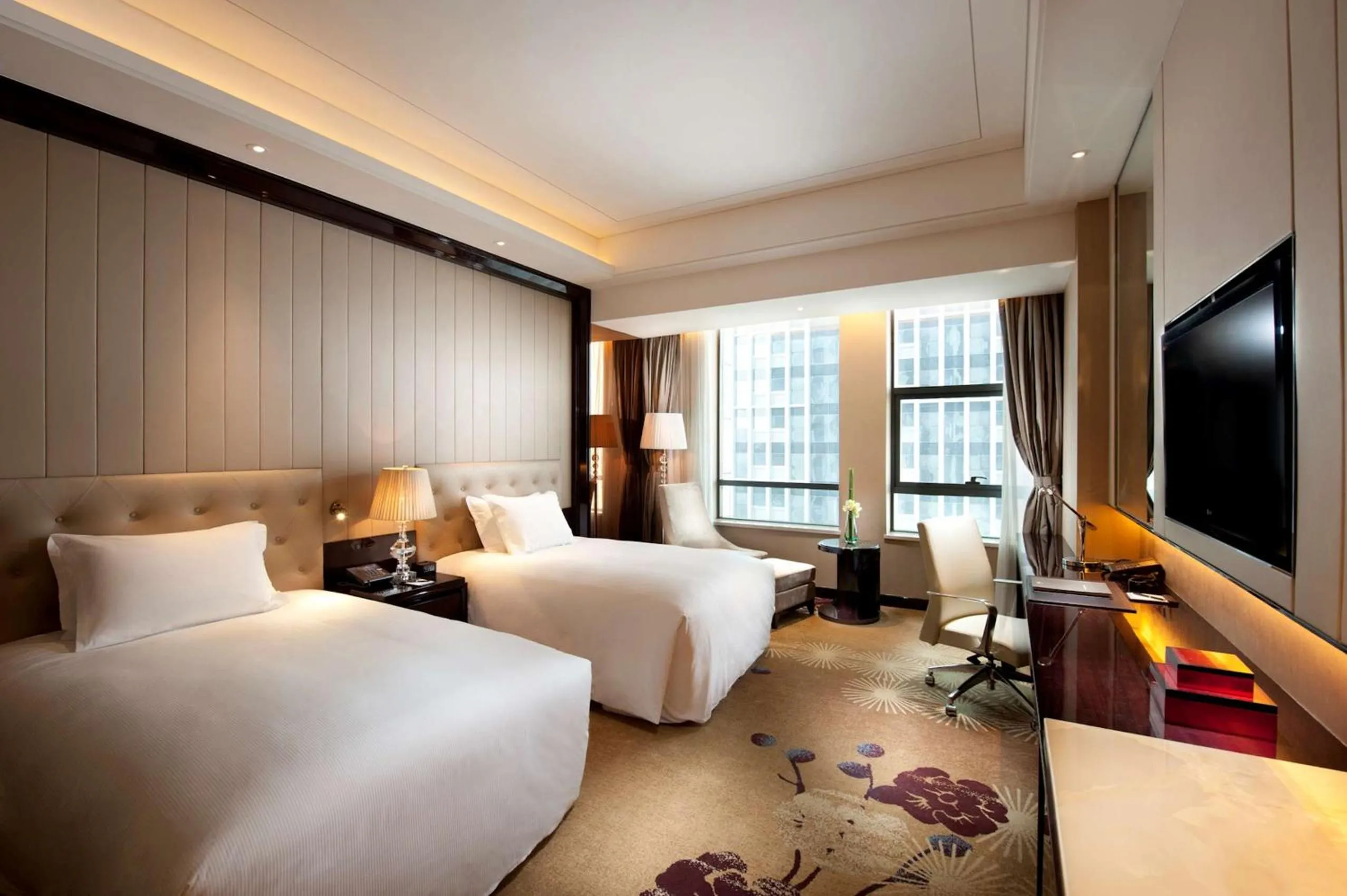 Bed in Hilton Nanjing