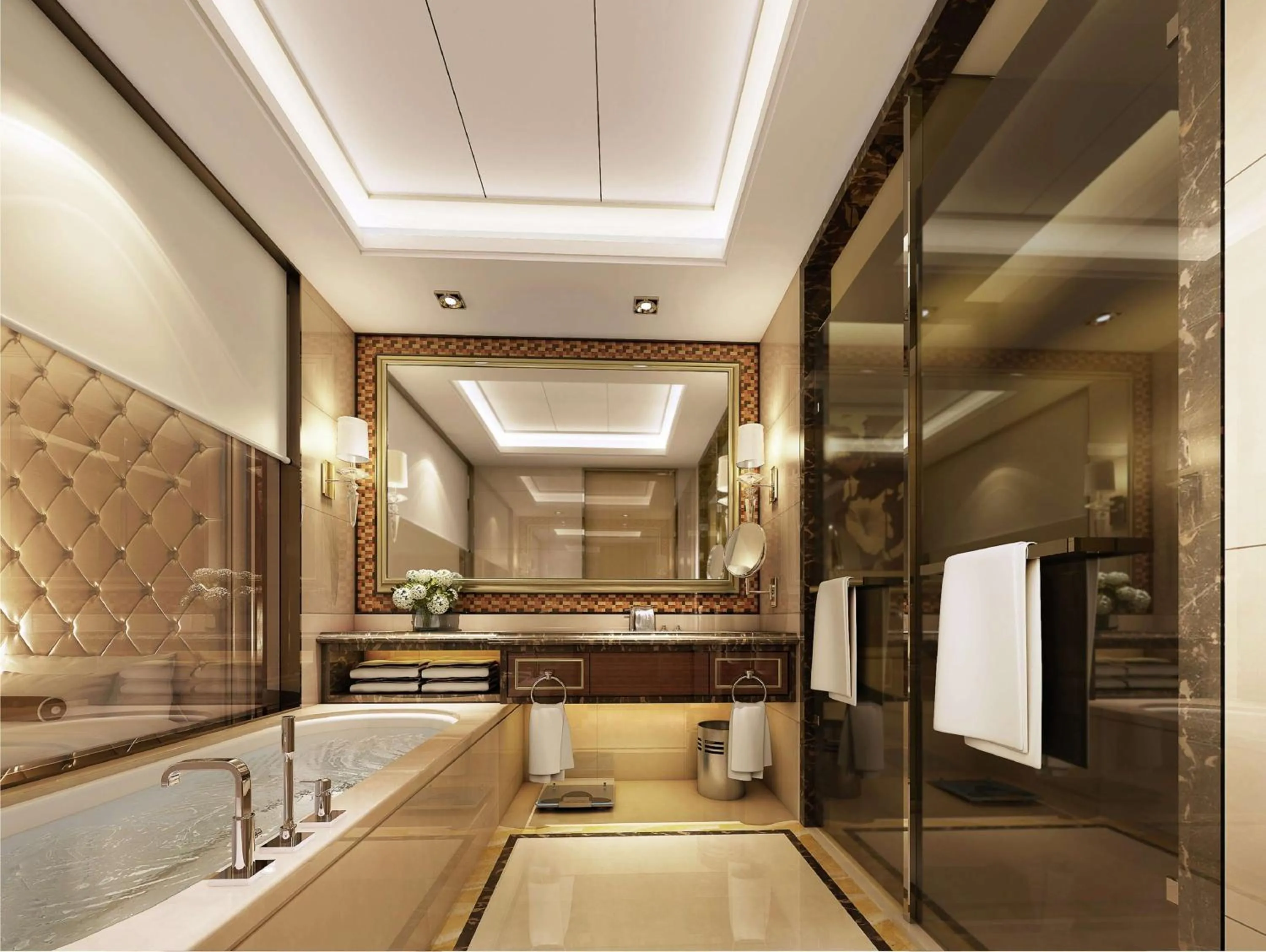 Bathroom in Hilton Nanjing