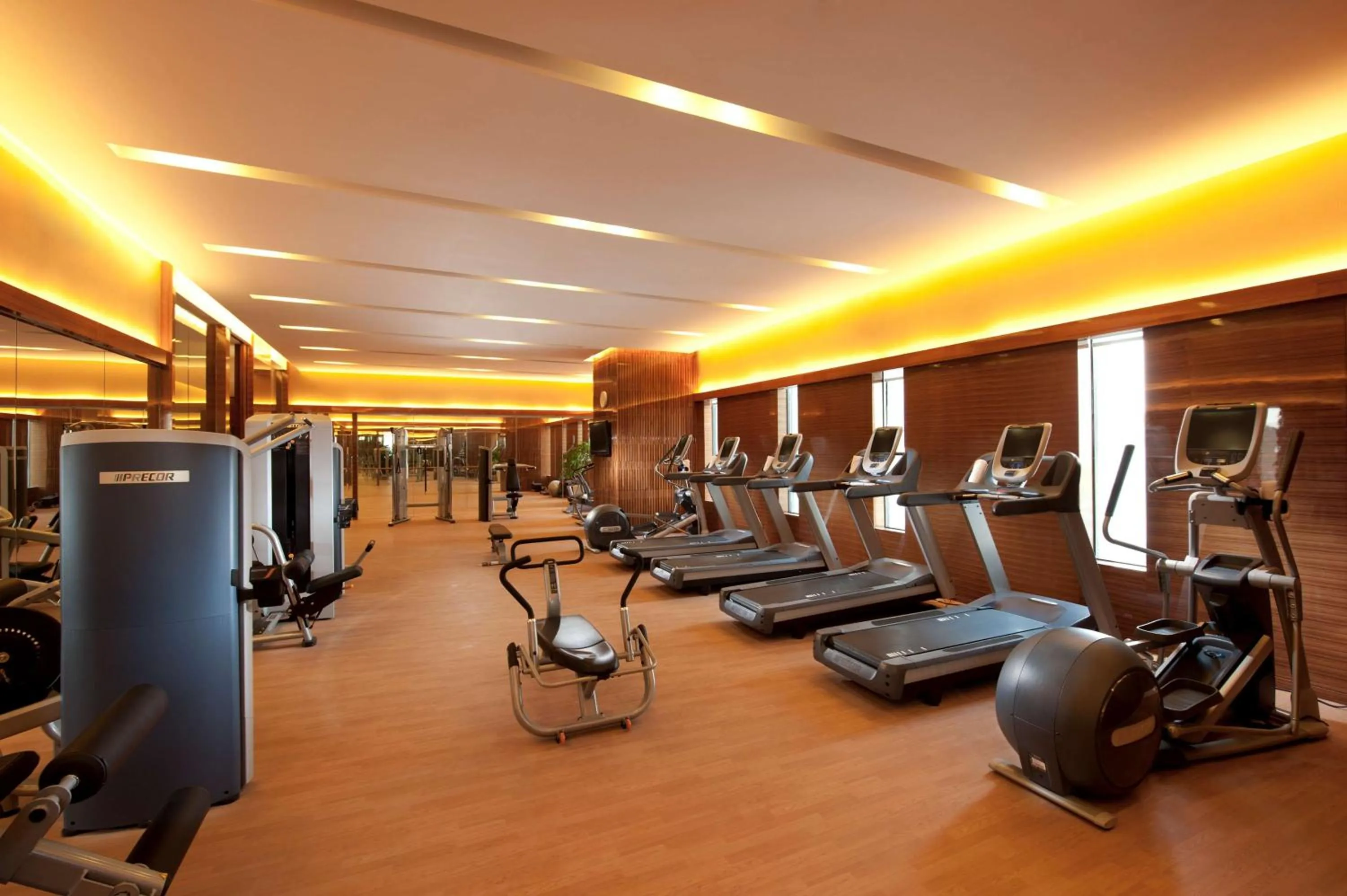 Fitness centre/facilities in Hilton Nanjing