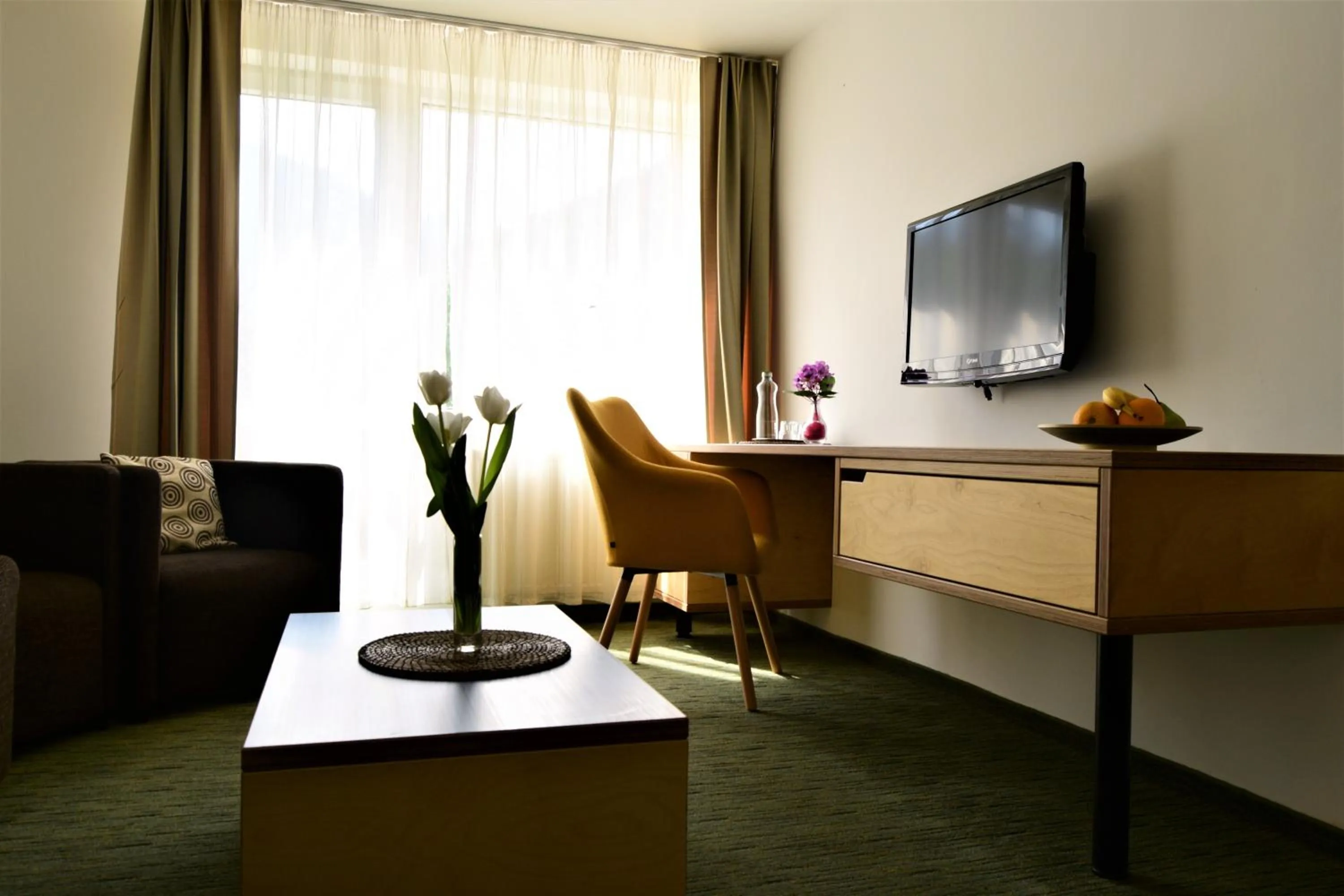 Living room, TV/Entertainment Center in Hotel Diery