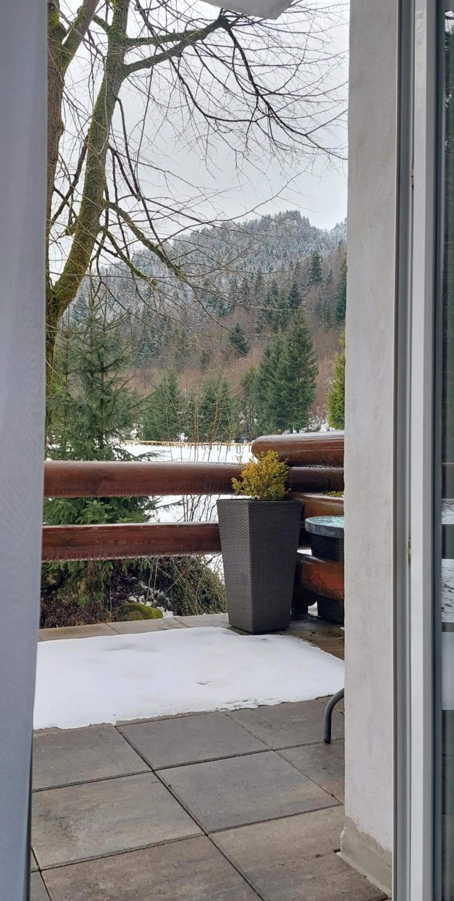 Balcony/Terrace, Mountain View in Hotel Diery