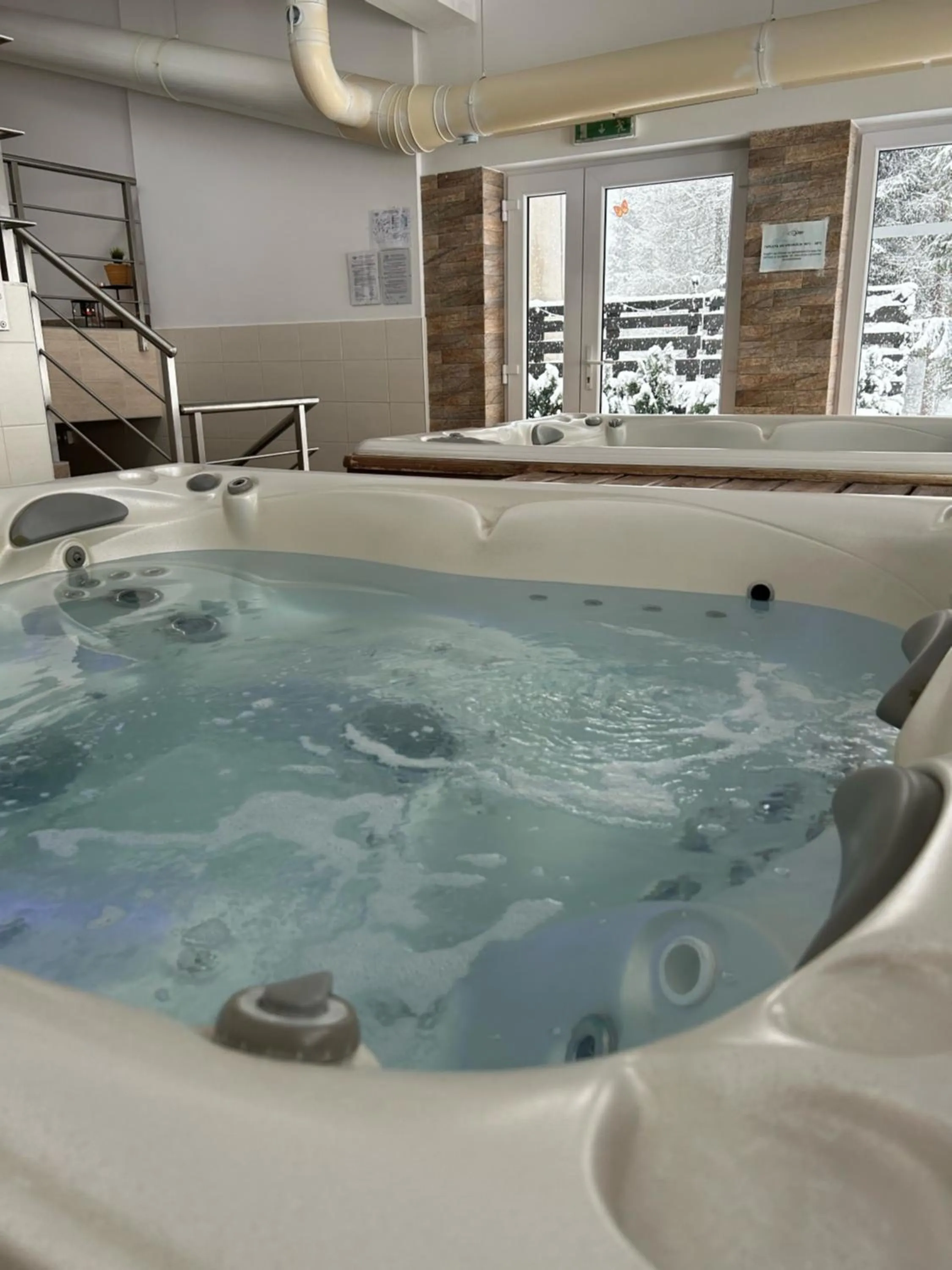 Hot Tub in Hotel Diery