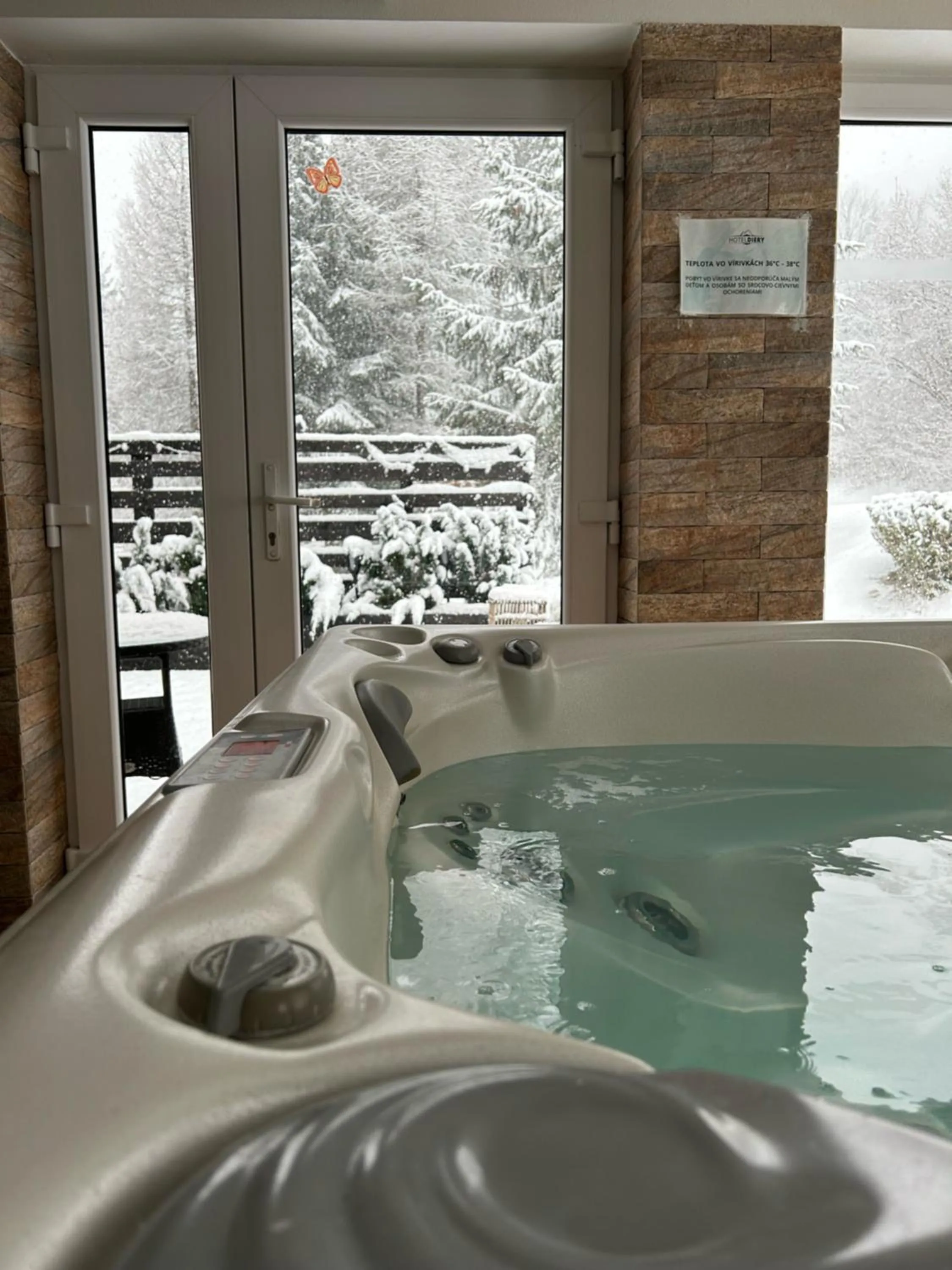 Natural landscape in Hotel Diery