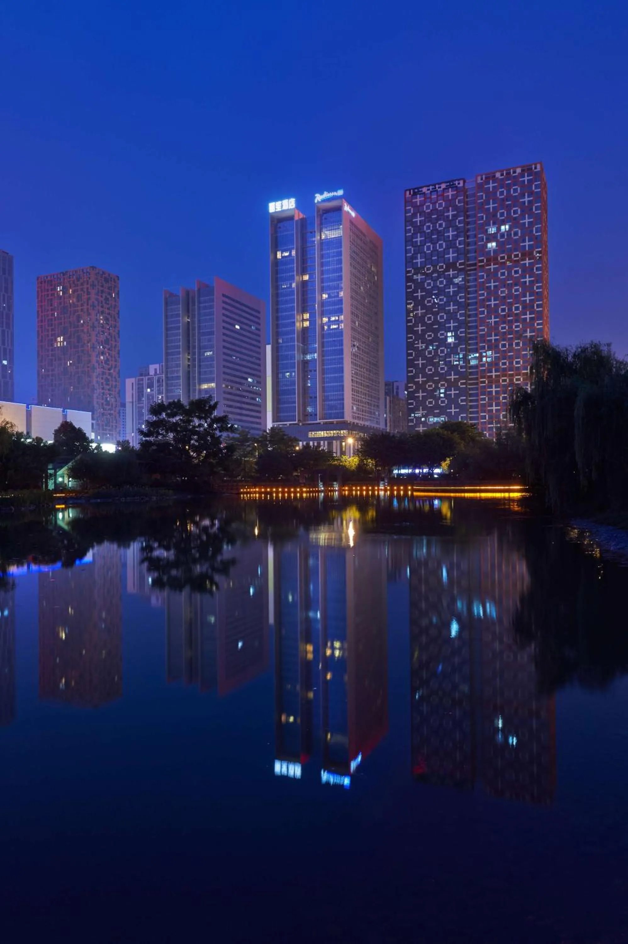 Property building in Radisson Blu Hotel Liuzhou