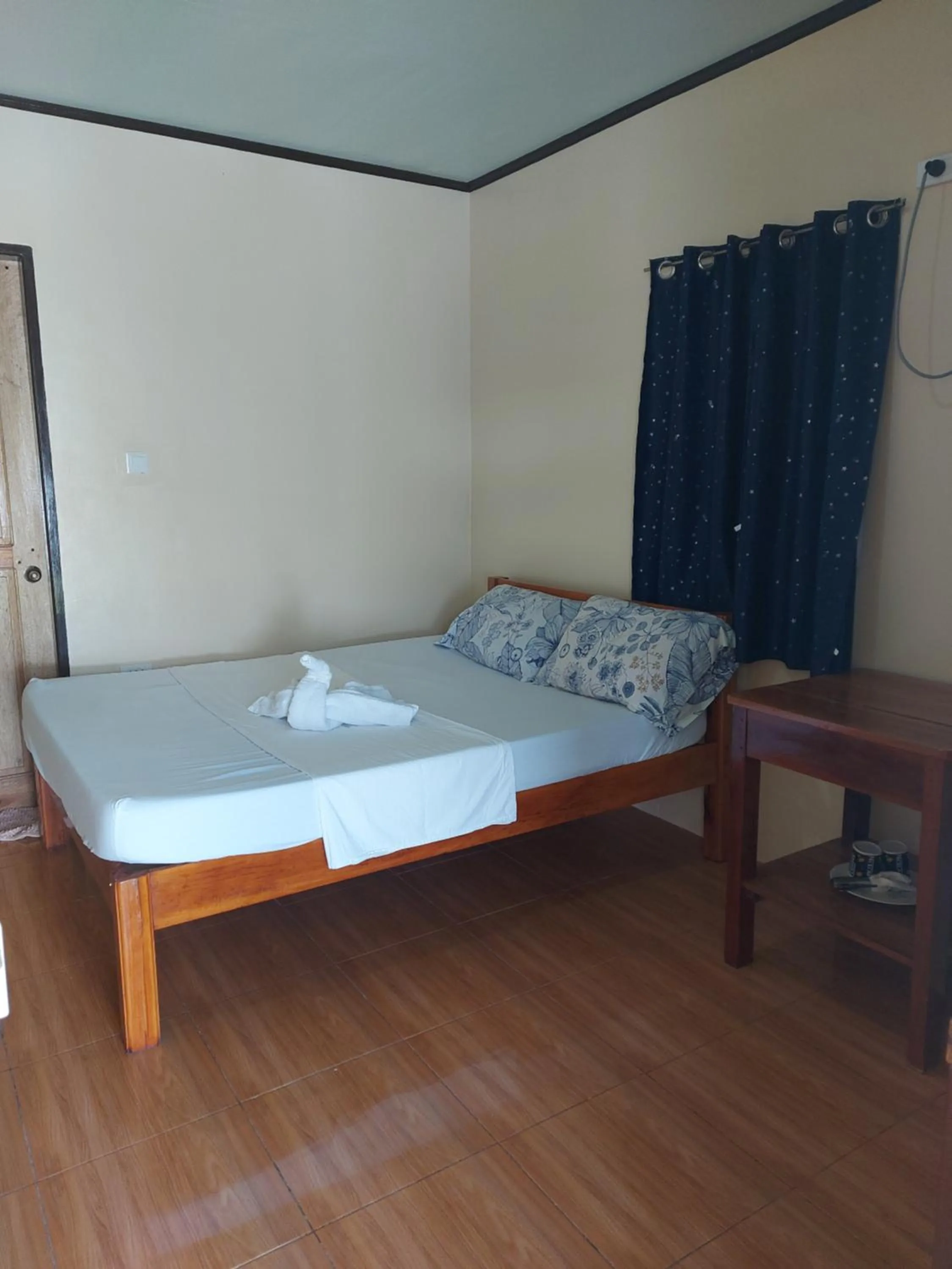 Bed in Gardenview Homestay Siargao