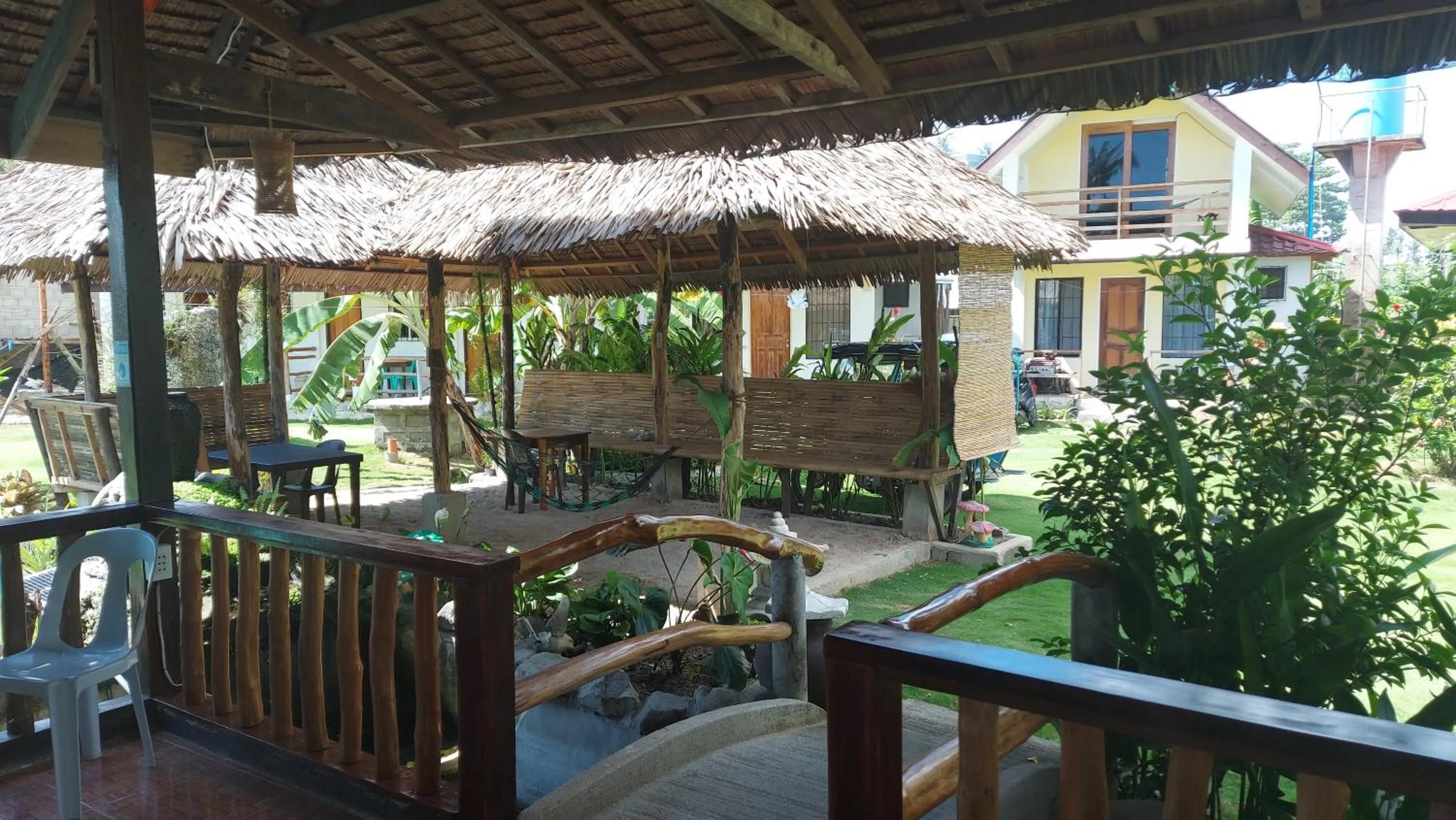 Patio in Gardenview Homestay Siargao