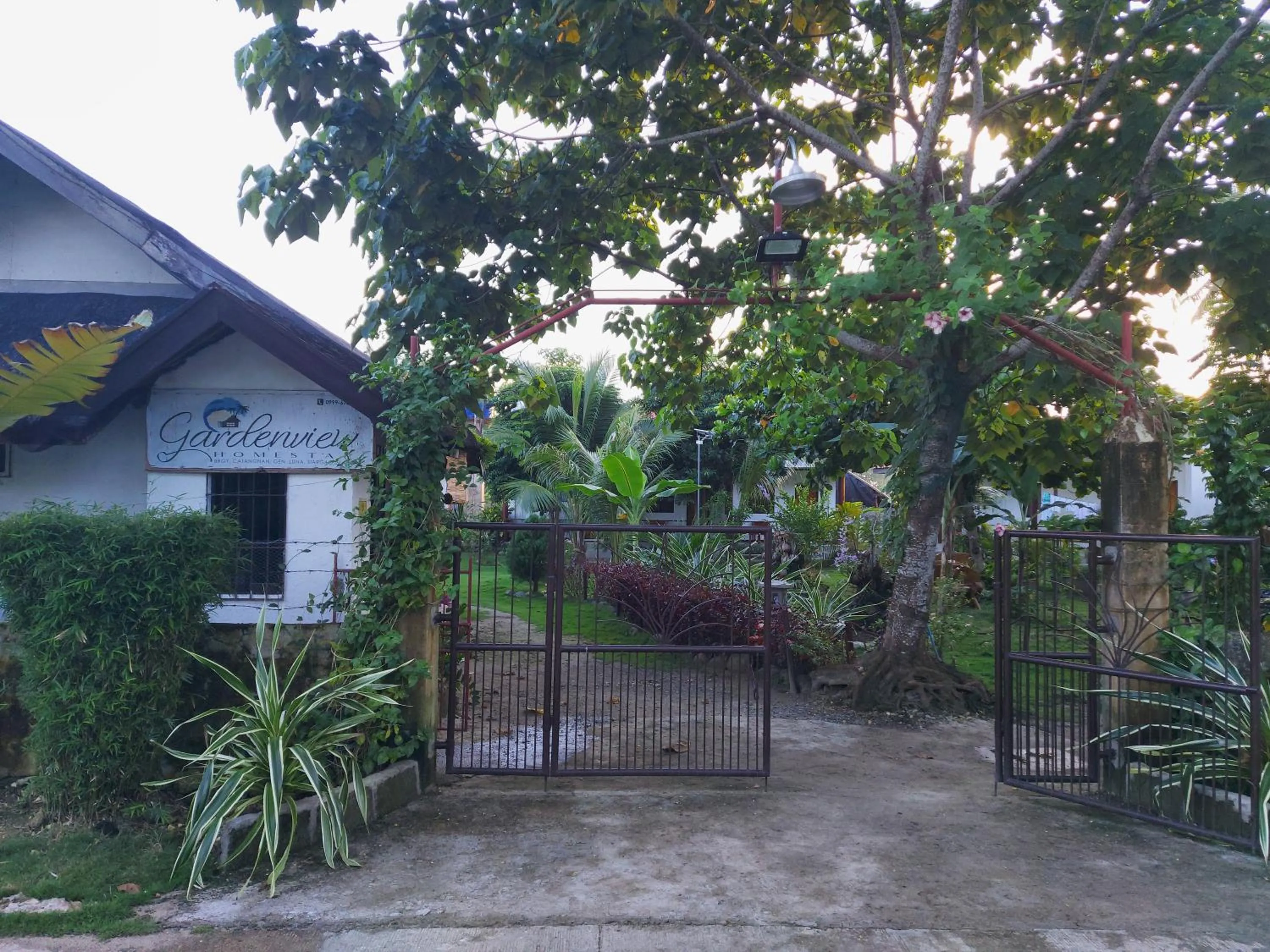 Facade/entrance in Gardenview Homestay Siargao