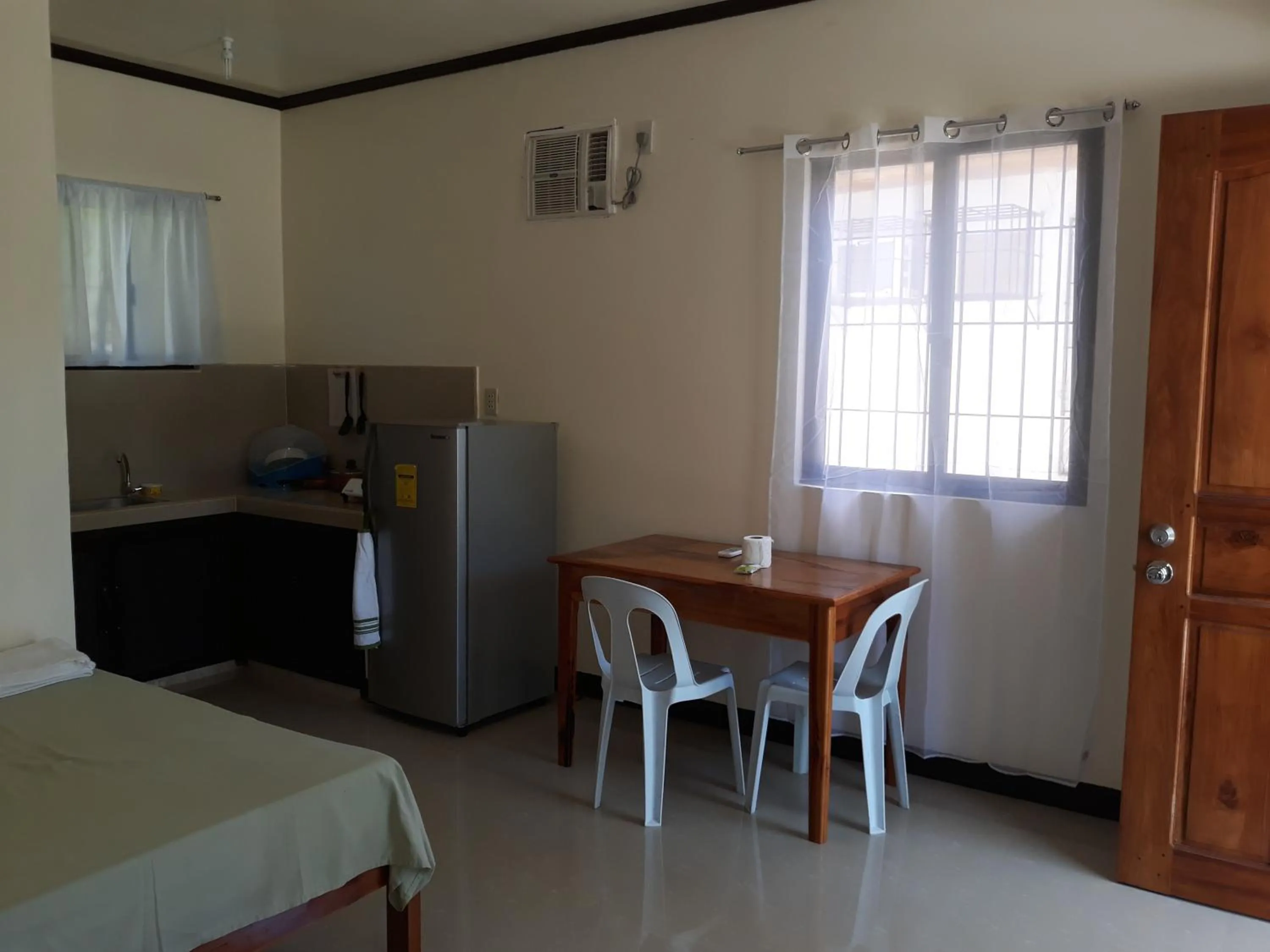 Seating area in Gardenview Homestay Siargao