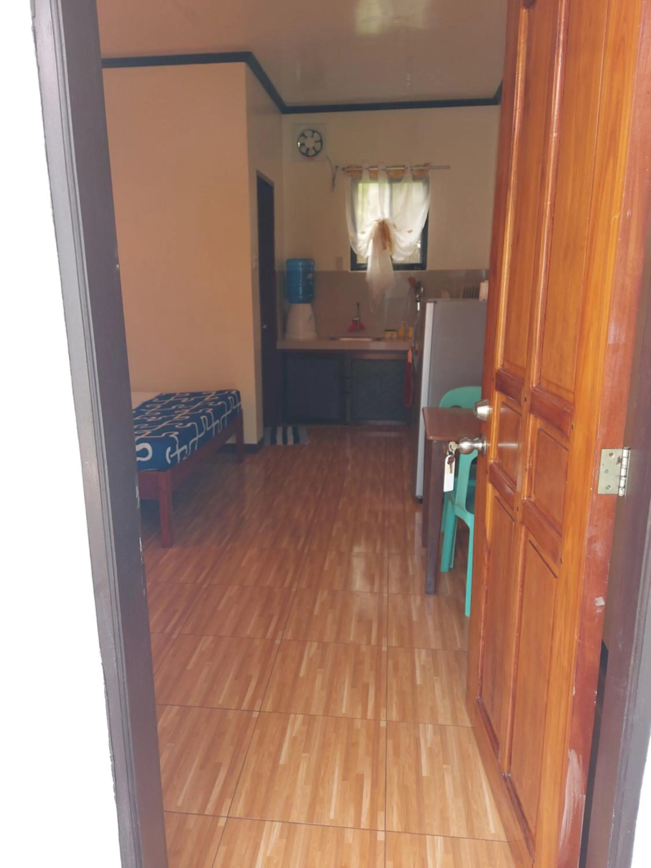 Seating area in Gardenview Homestay Siargao