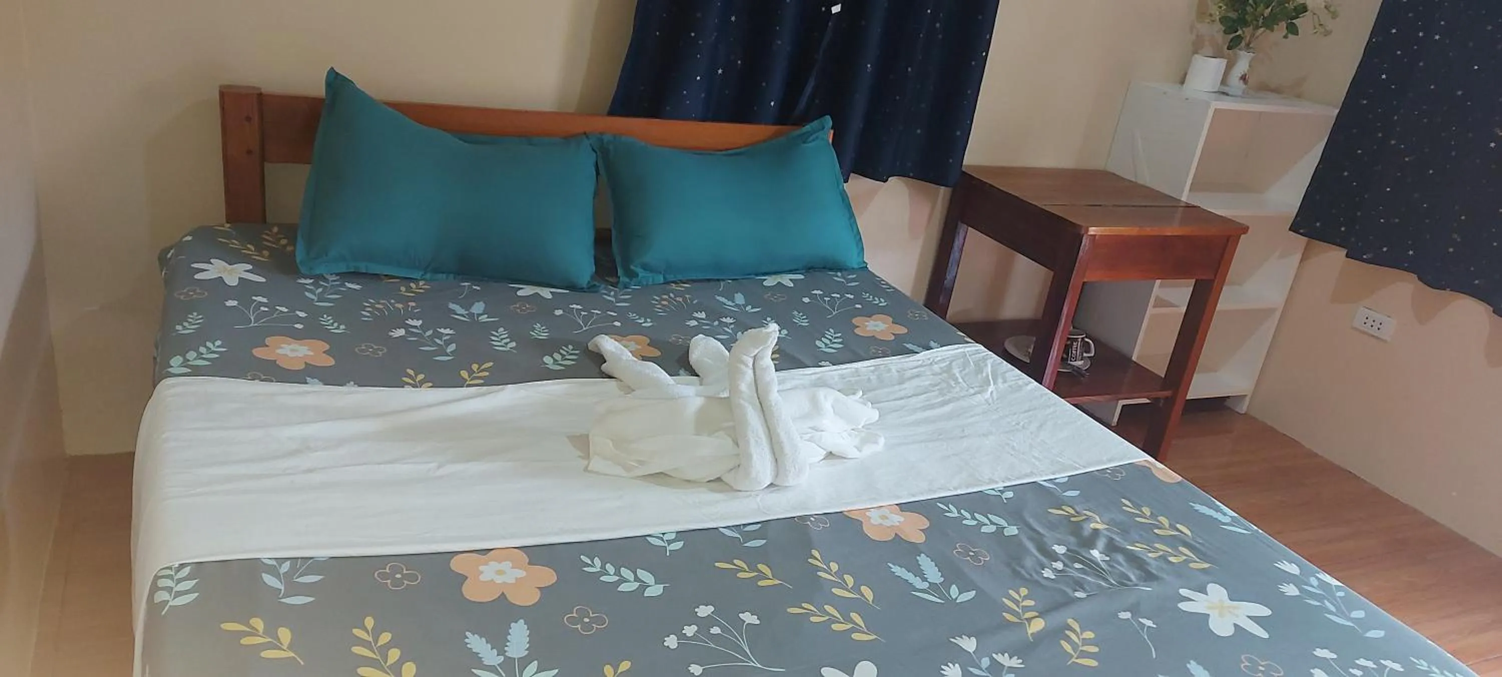 Bed in Gardenview Homestay Siargao