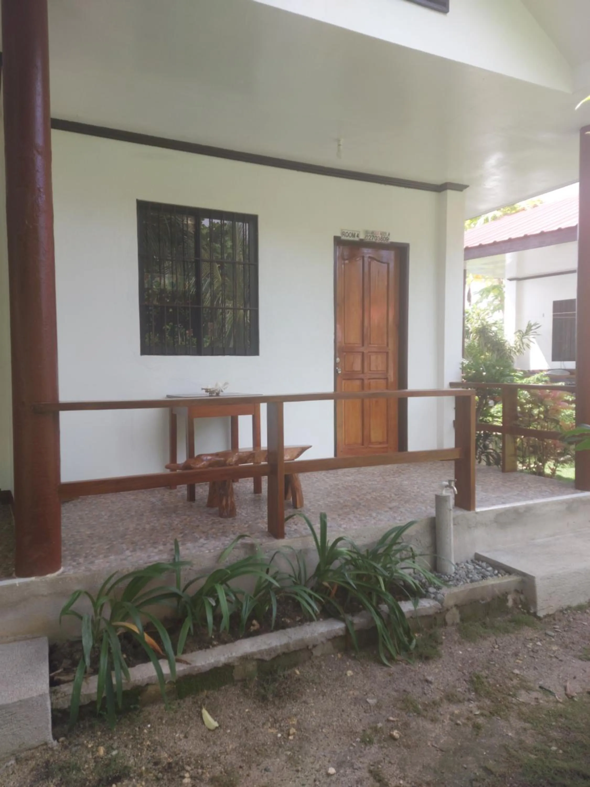 Patio in Gardenview Homestay Siargao