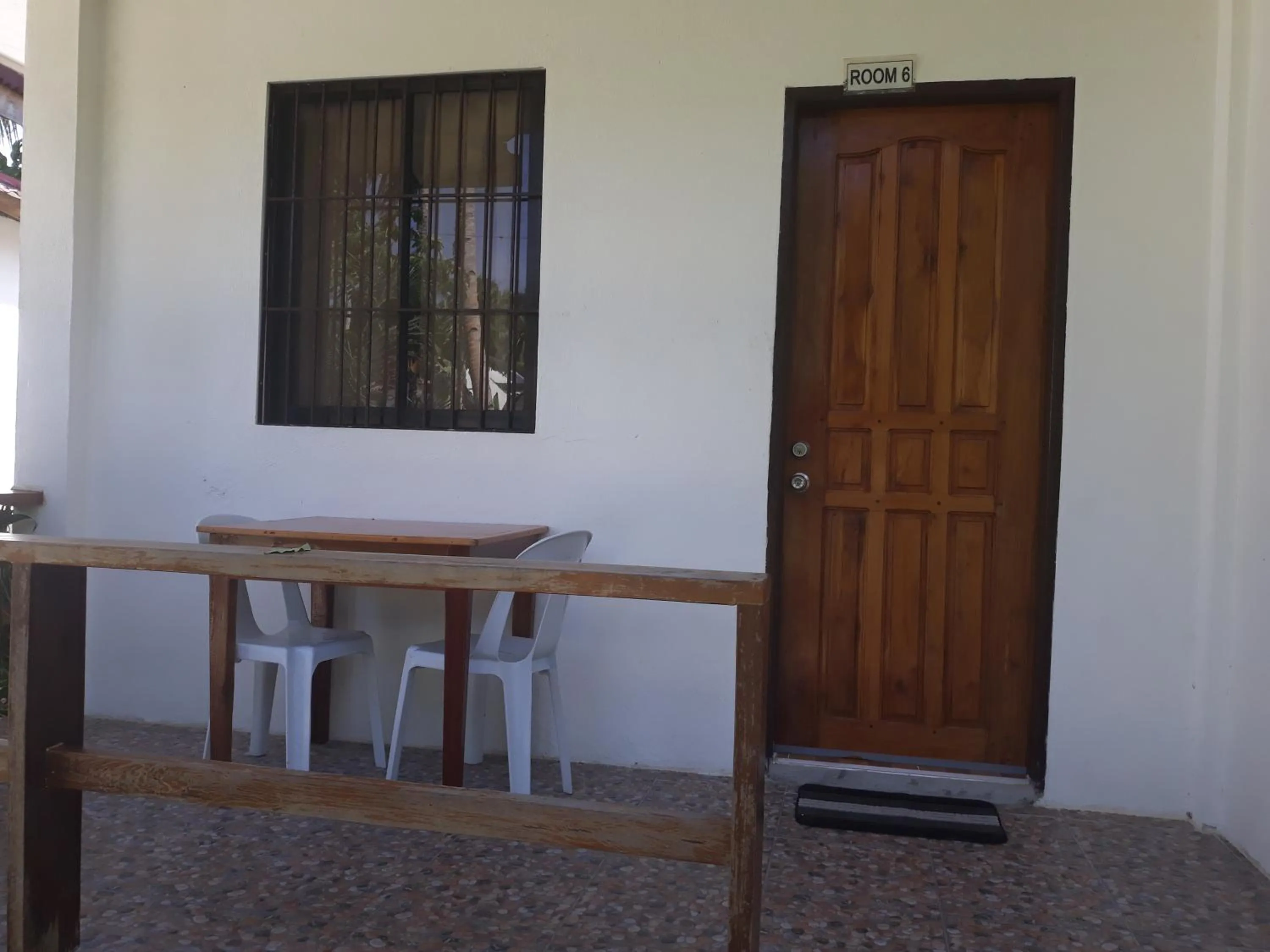 Patio in Gardenview Homestay Siargao