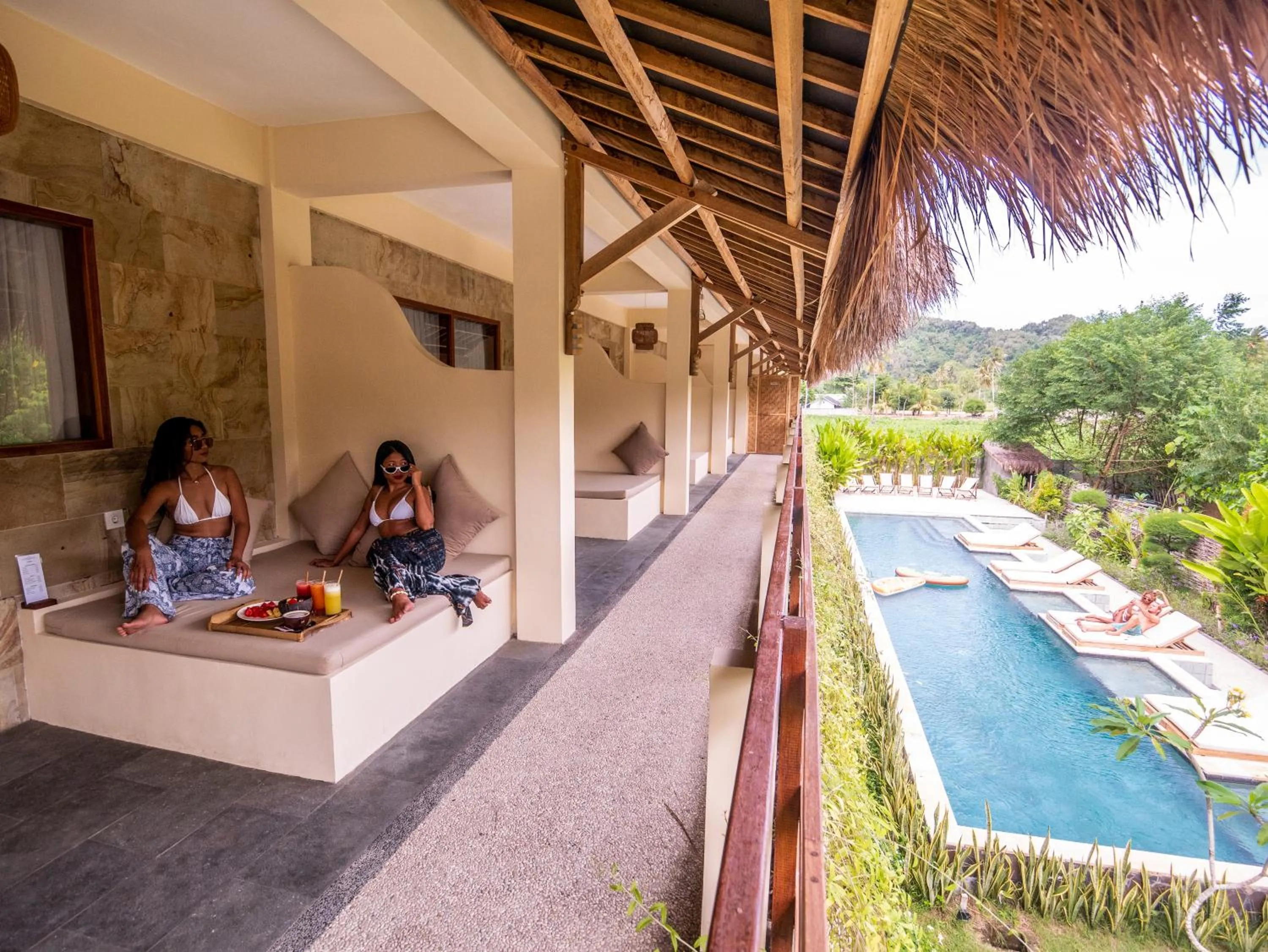 Balcony/Terrace in Mango Lodge
