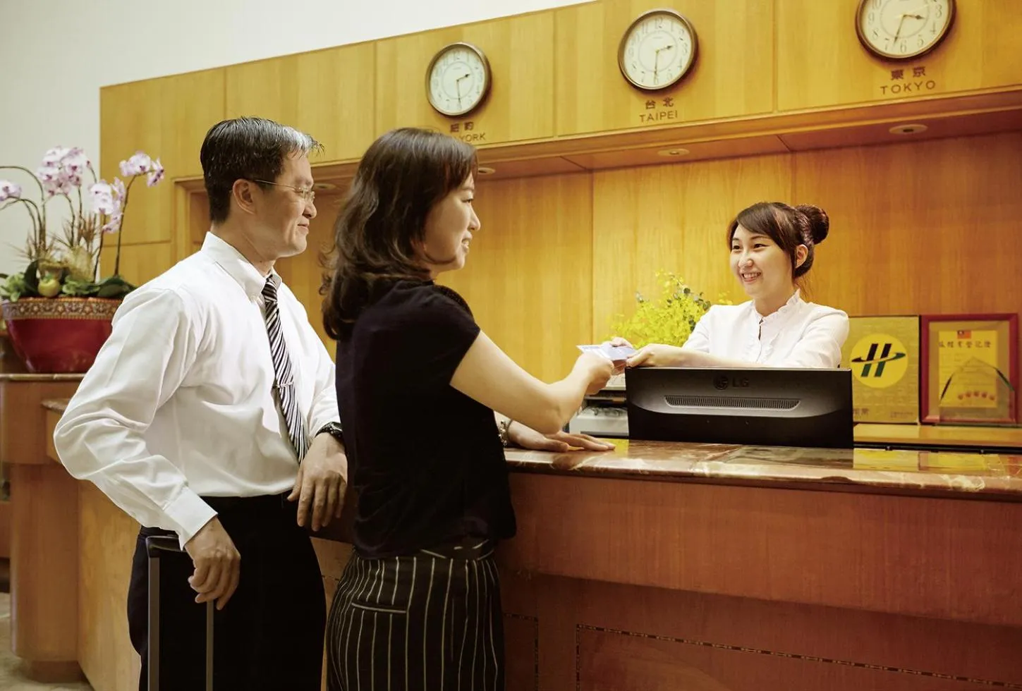 Lobby or reception in Kavalan Hotel