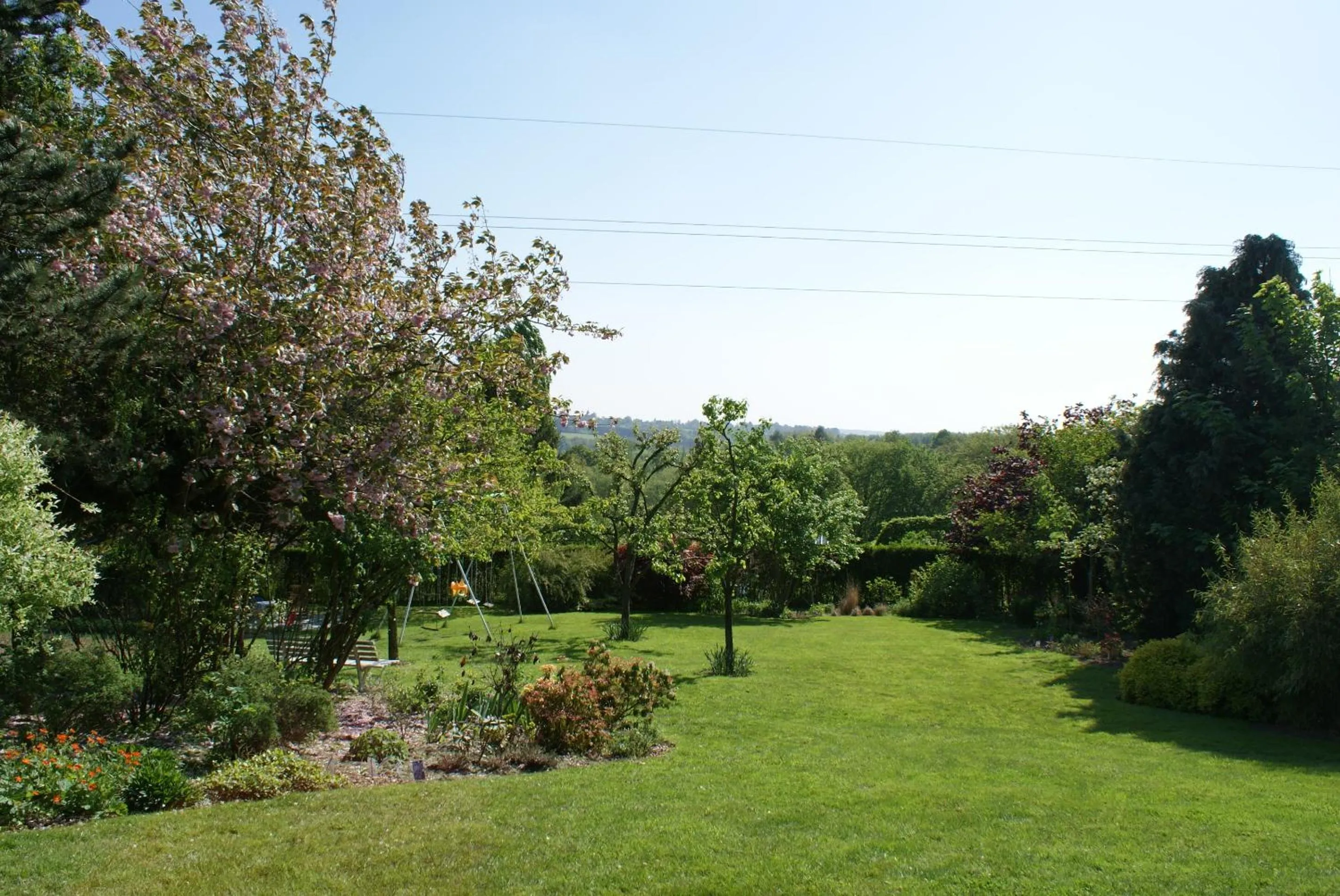 Garden in B&B Le Jardin d'Epicure
