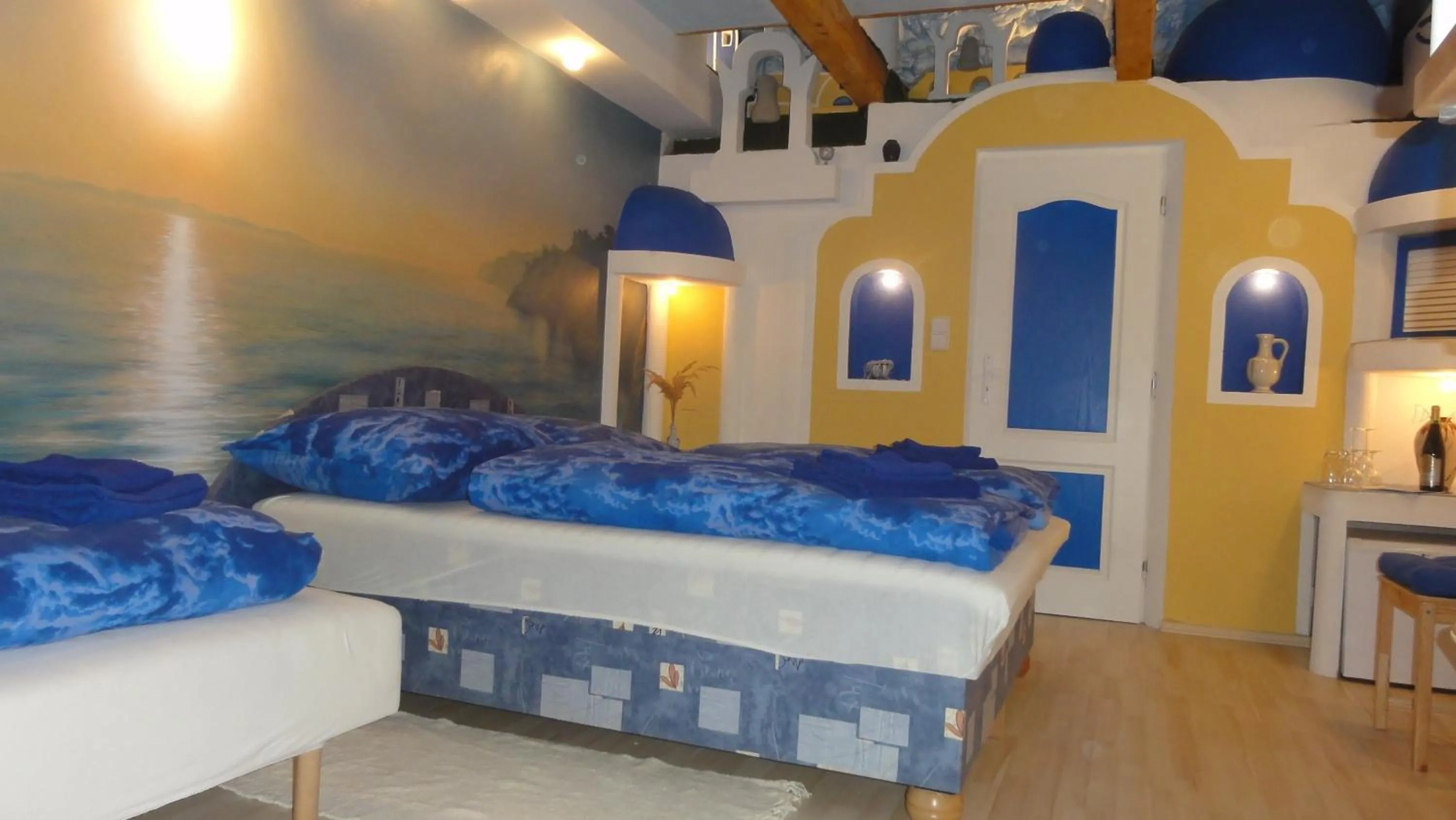 Decorative detail, Bed in Resort Svět