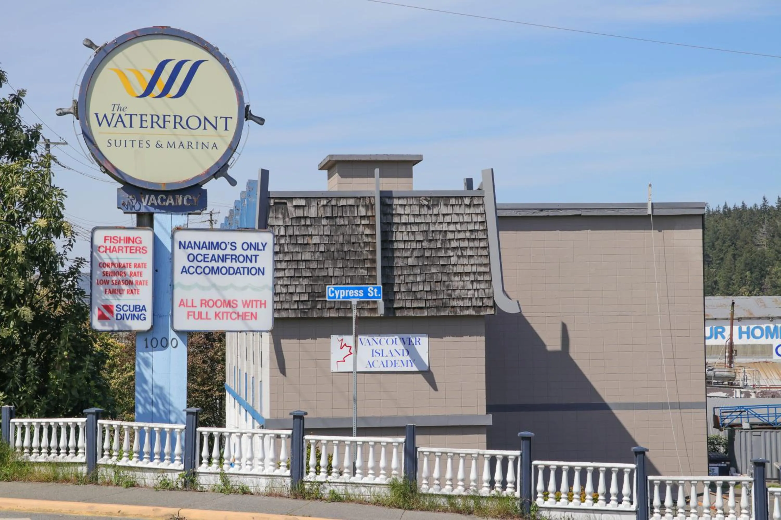 Property logo or sign in The Waterfront Suites and Marina