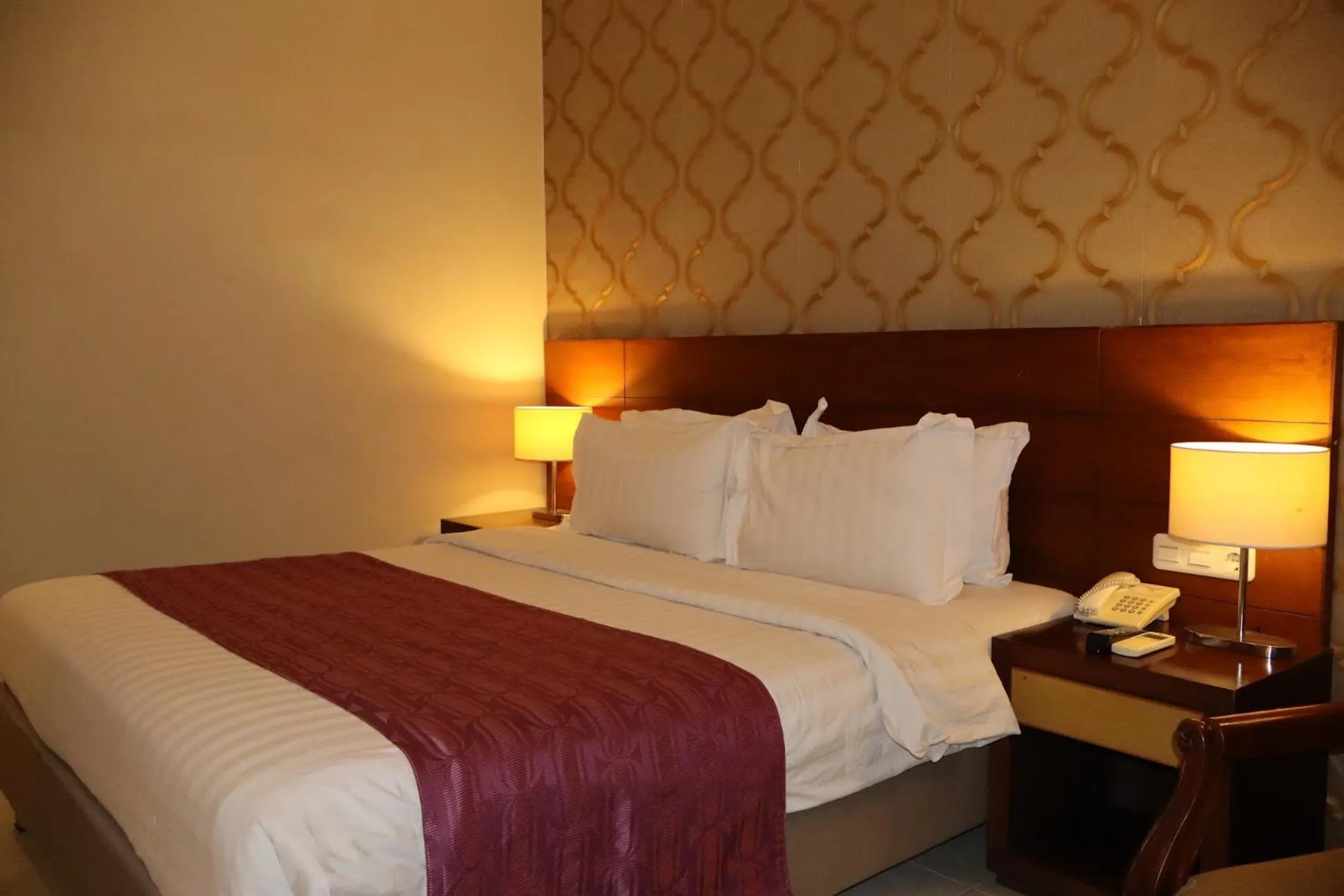 Bed in The Victoria Hotel Yogyakarta