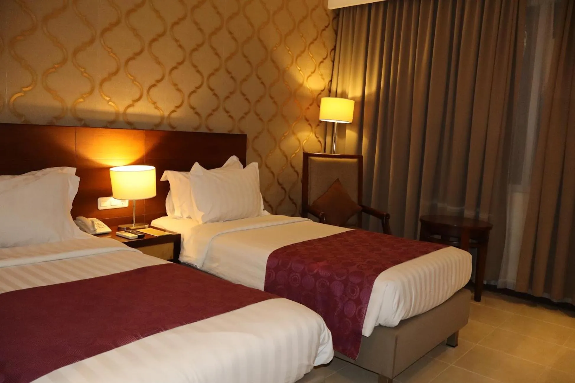 Bed in The Victoria Hotel Yogyakarta