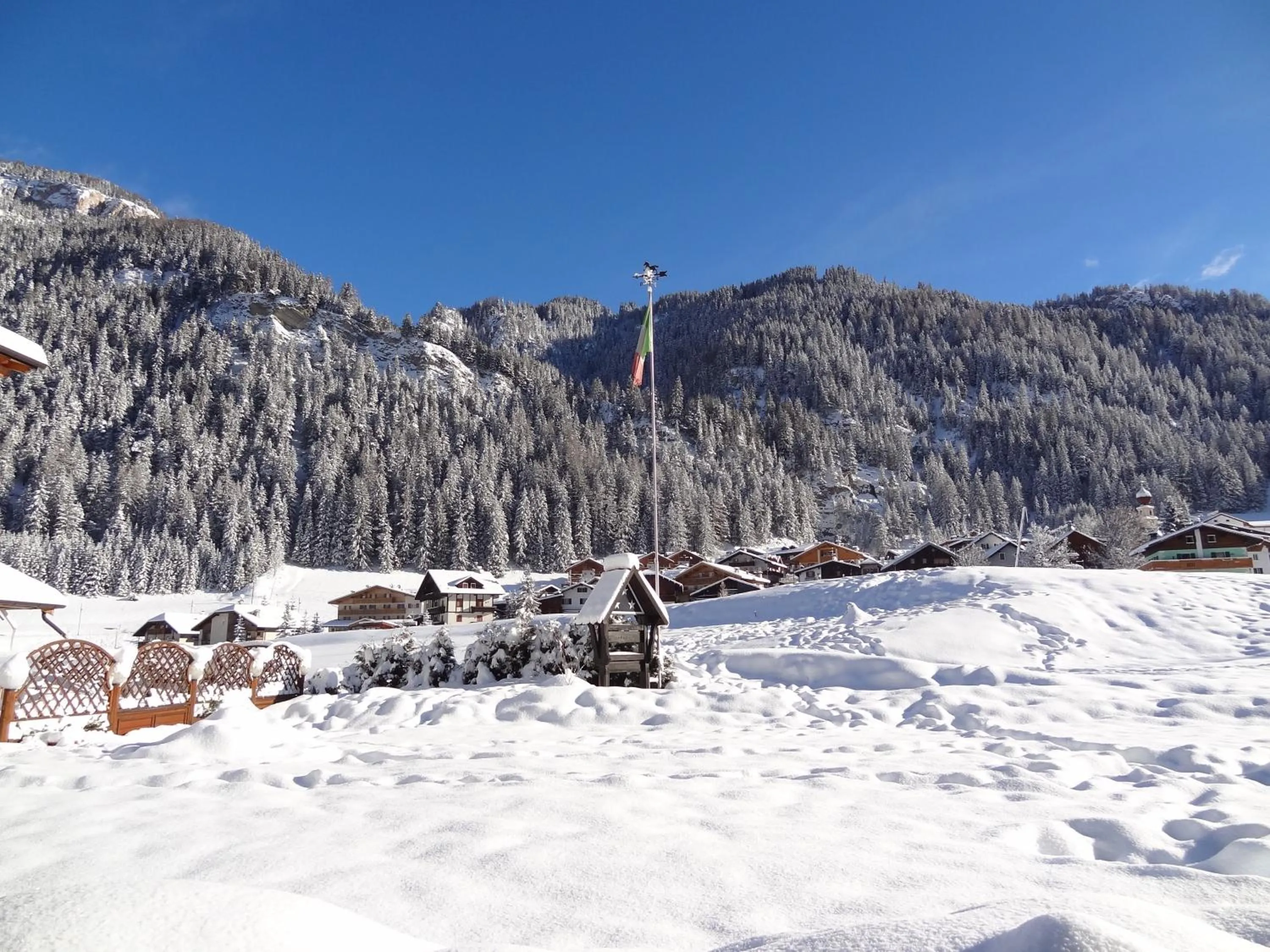 View (from property/room) in Chalet Pineta relax location