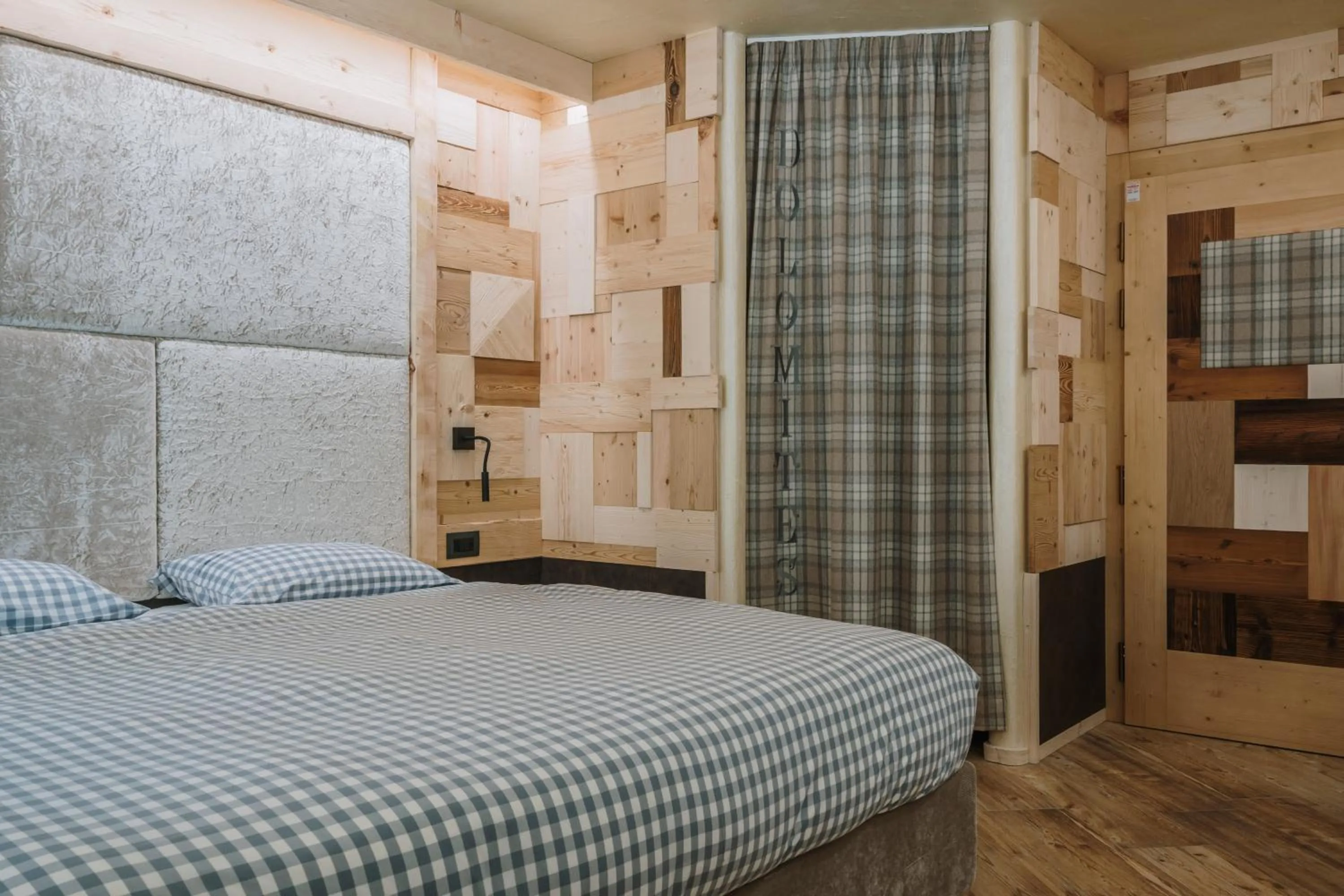 Bed in Chalet Pineta relax location