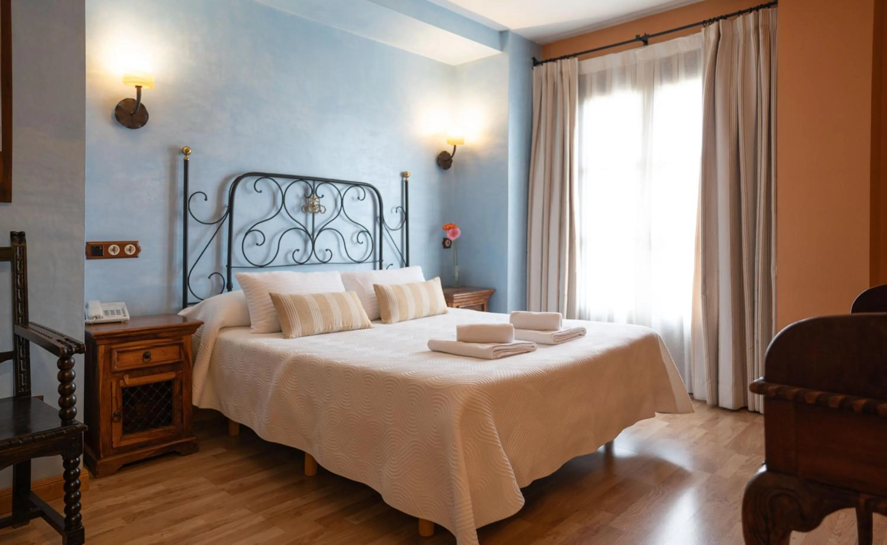 Bedroom, Bed in Hospederia Princesa Elima