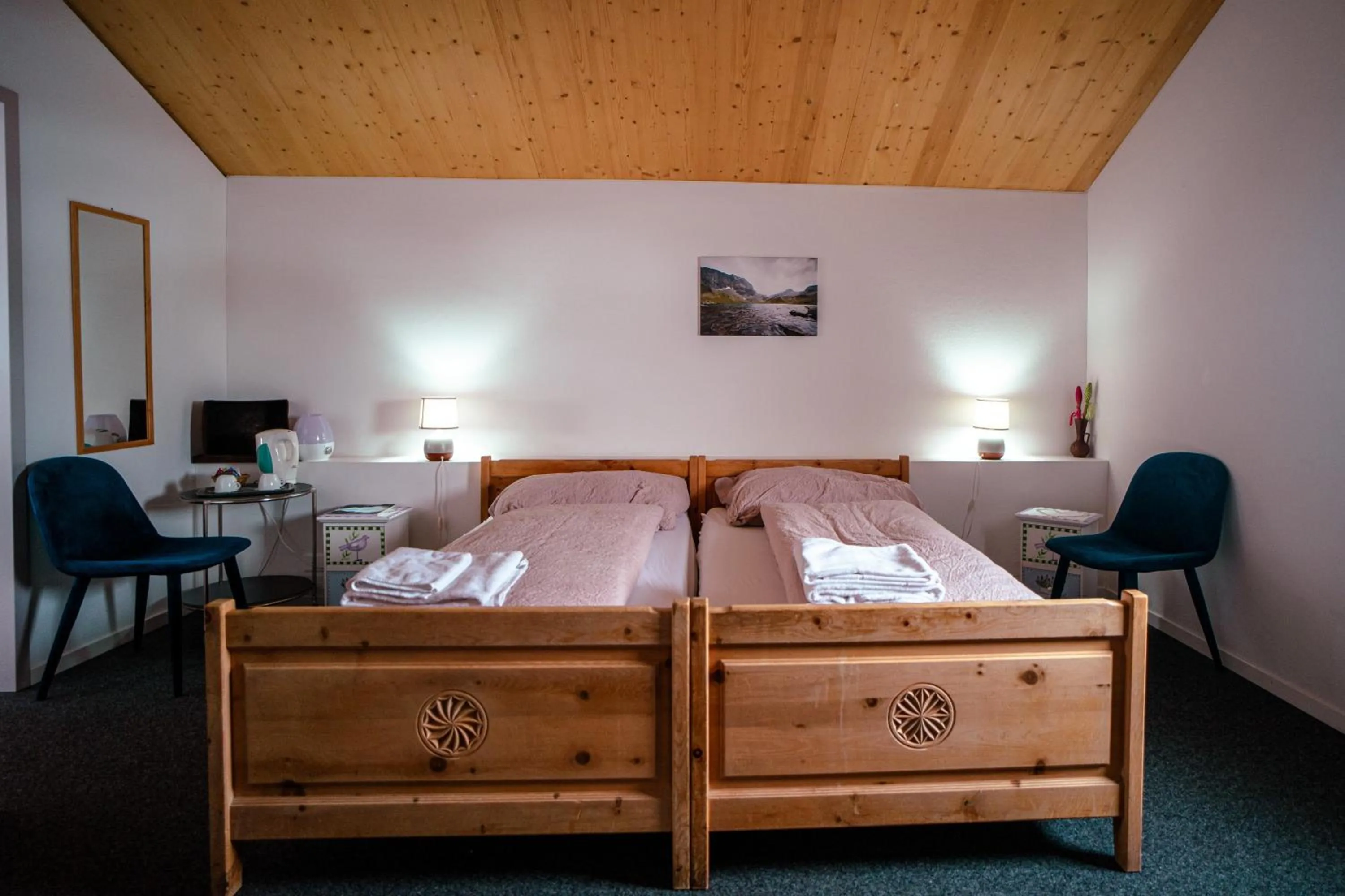 Bed in Ospizio La Veduta