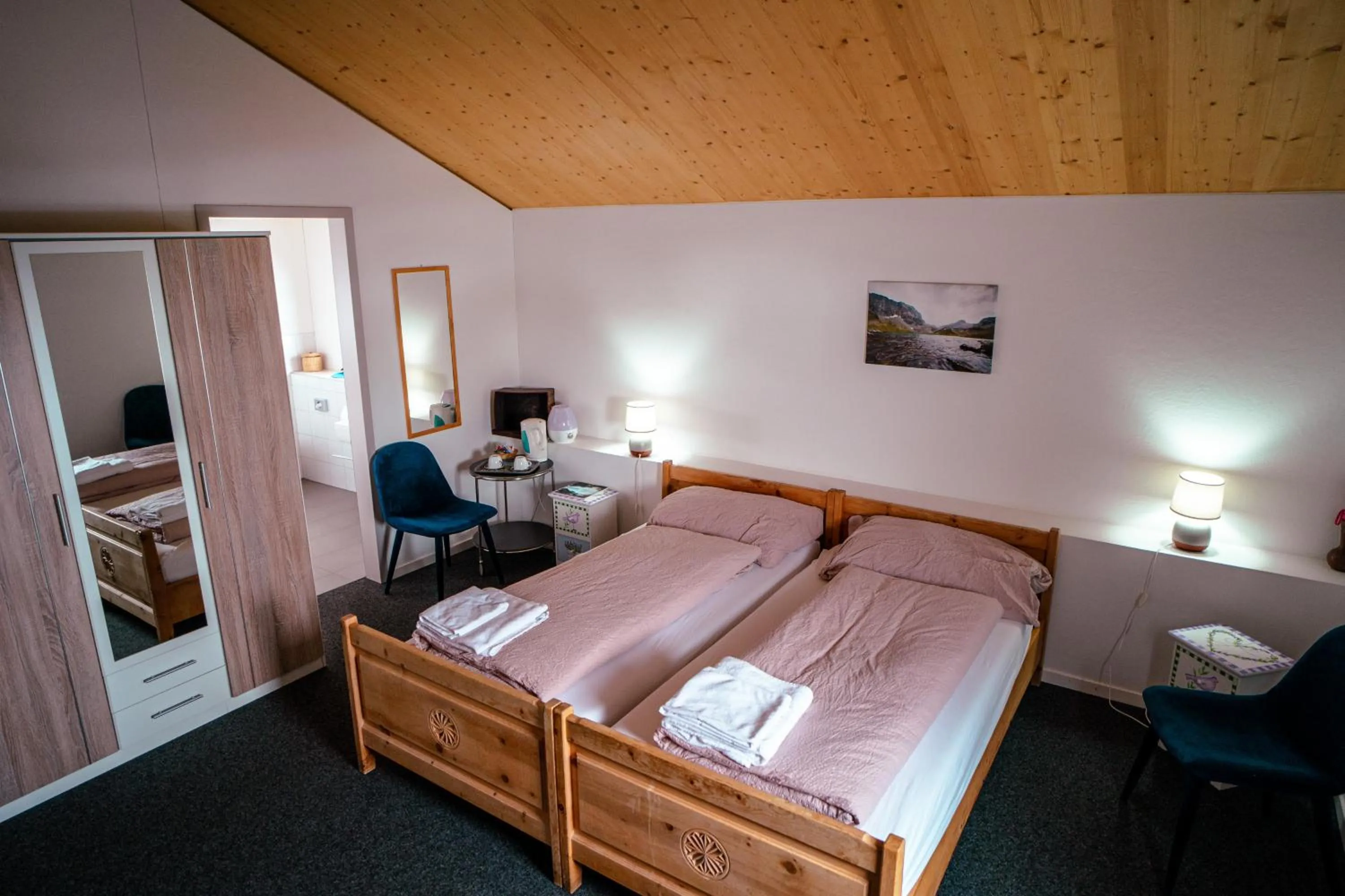 Bed in Ospizio La Veduta