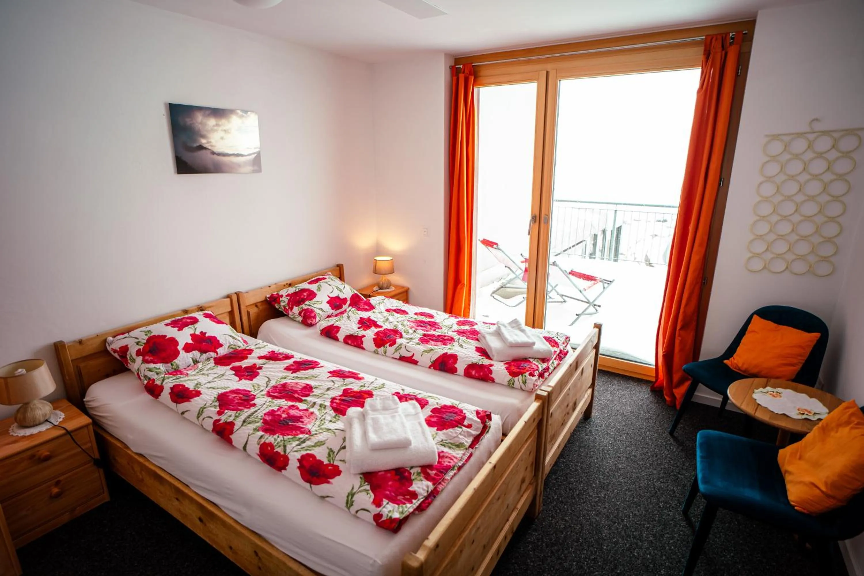 Bed in Ospizio La Veduta