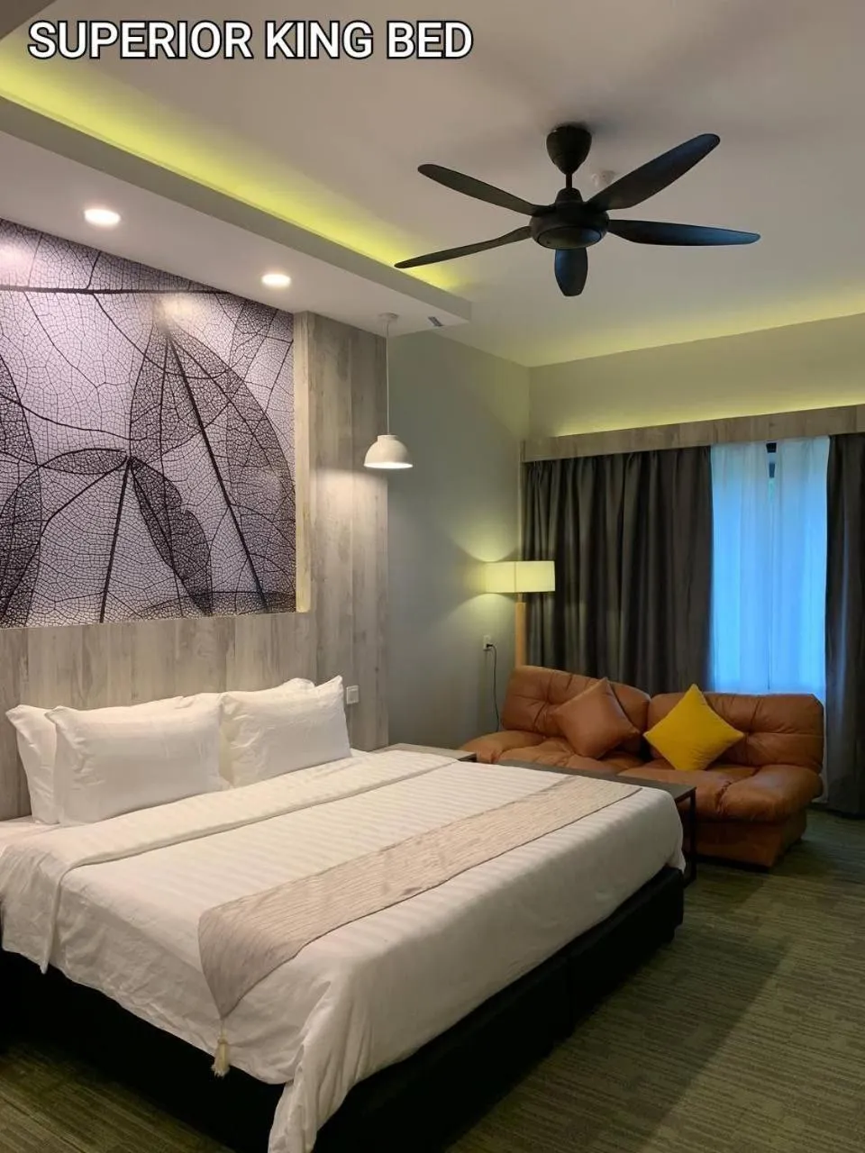 Bed in Perkasa Hotel Mt Kinabalu