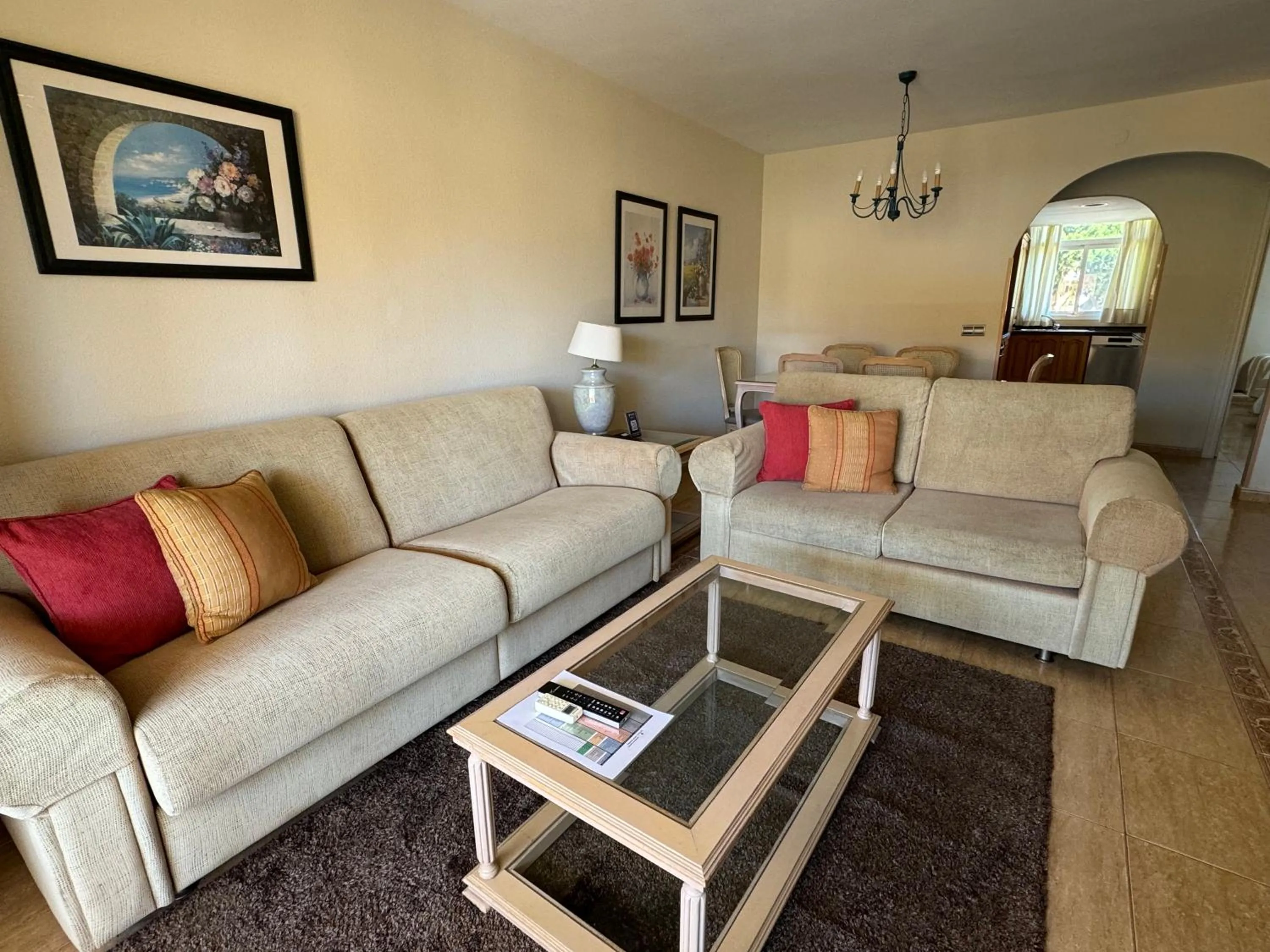 Living room in Macdonald Doña Lola Resort
