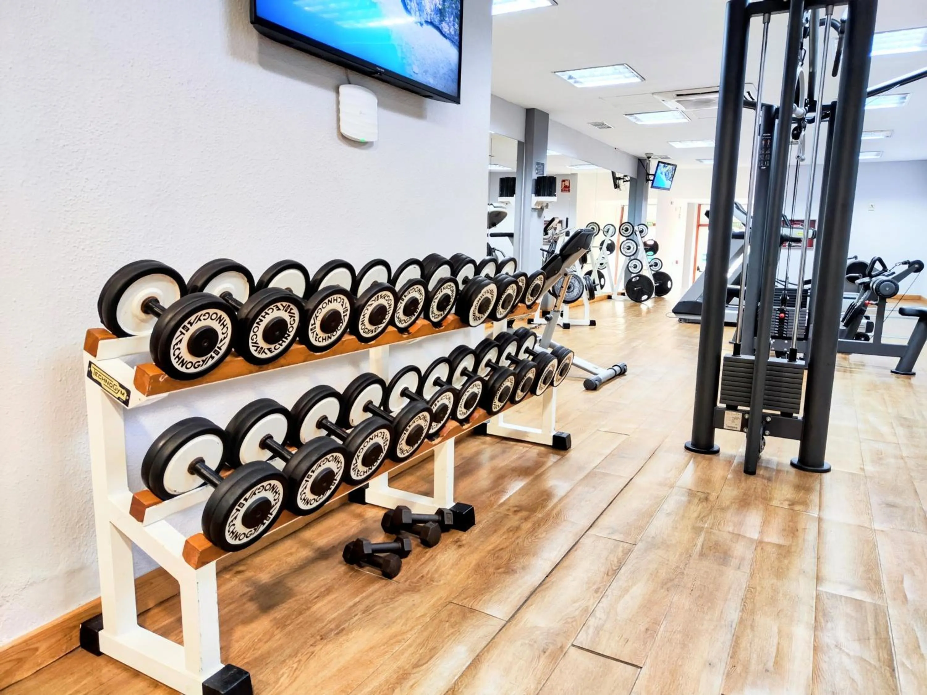 Fitness centre/facilities in Macdonald Doña Lola Resort