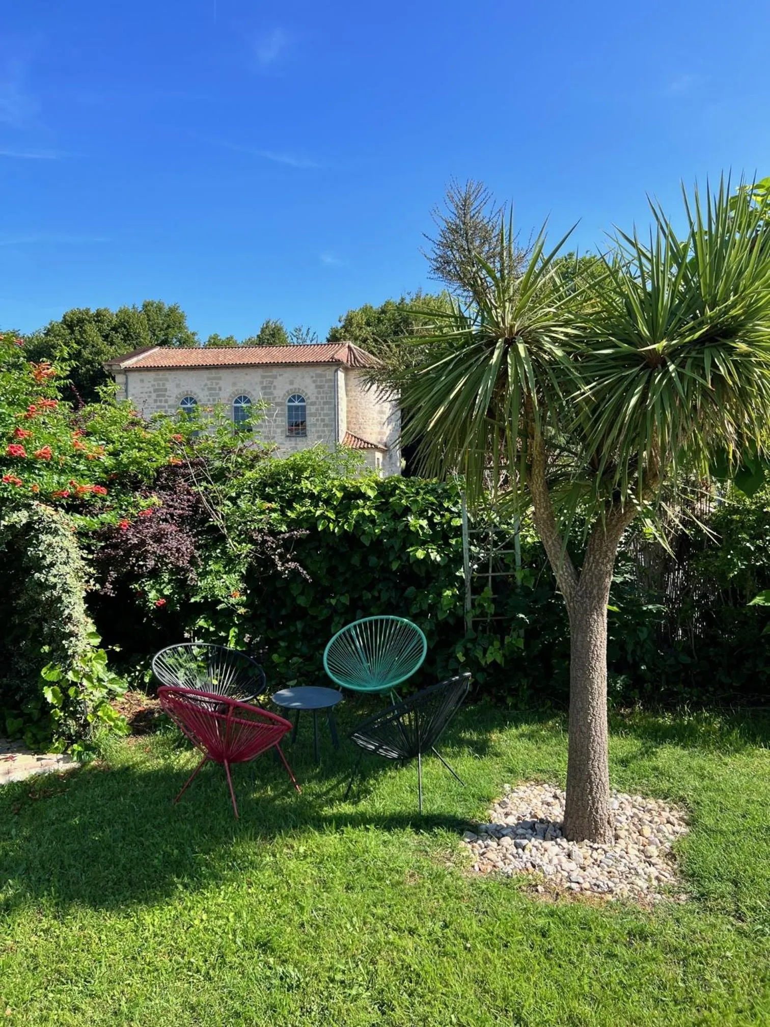 Garden in Les Tuileries de Chanteloup
