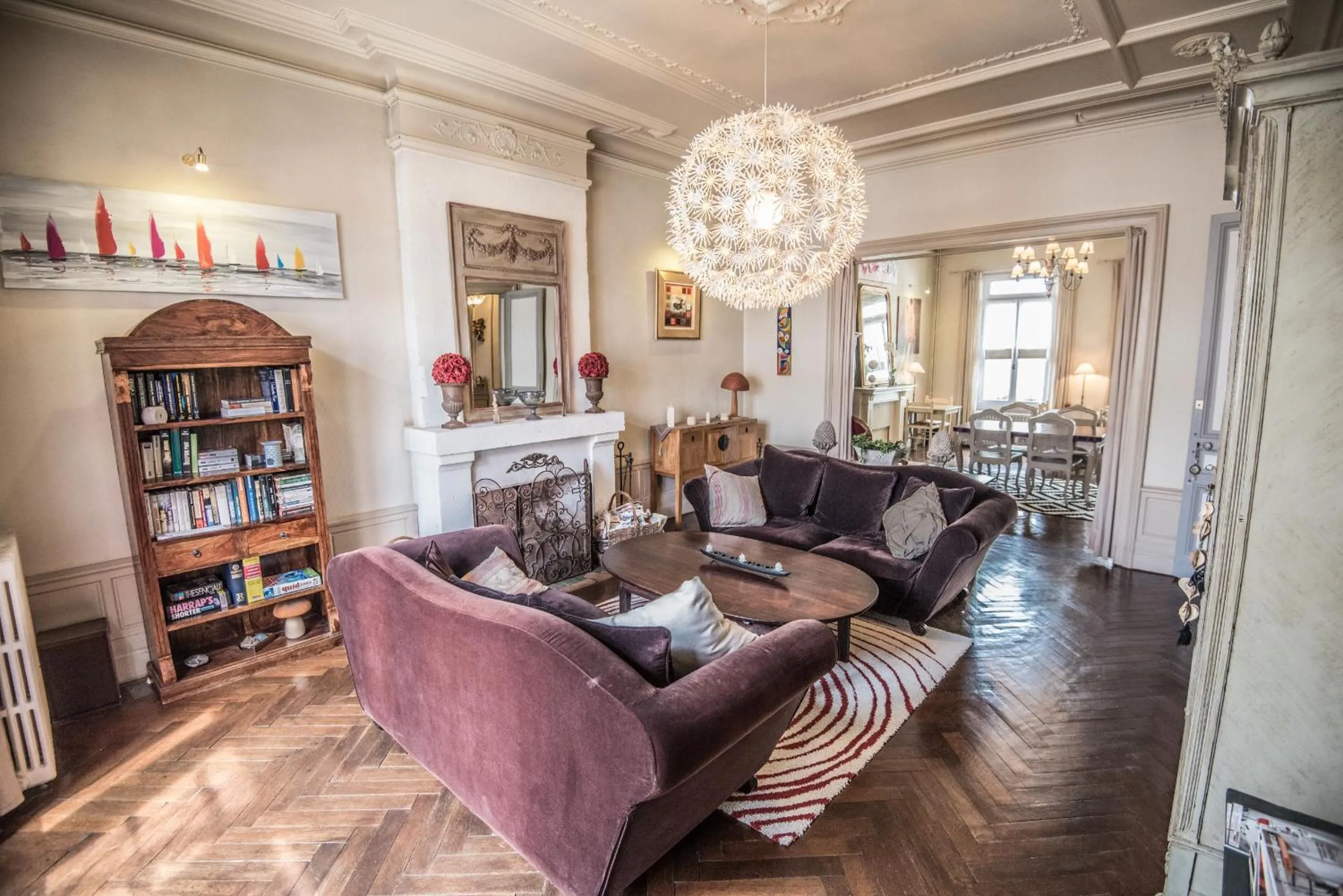 Living room in Les Tuileries de Chanteloup